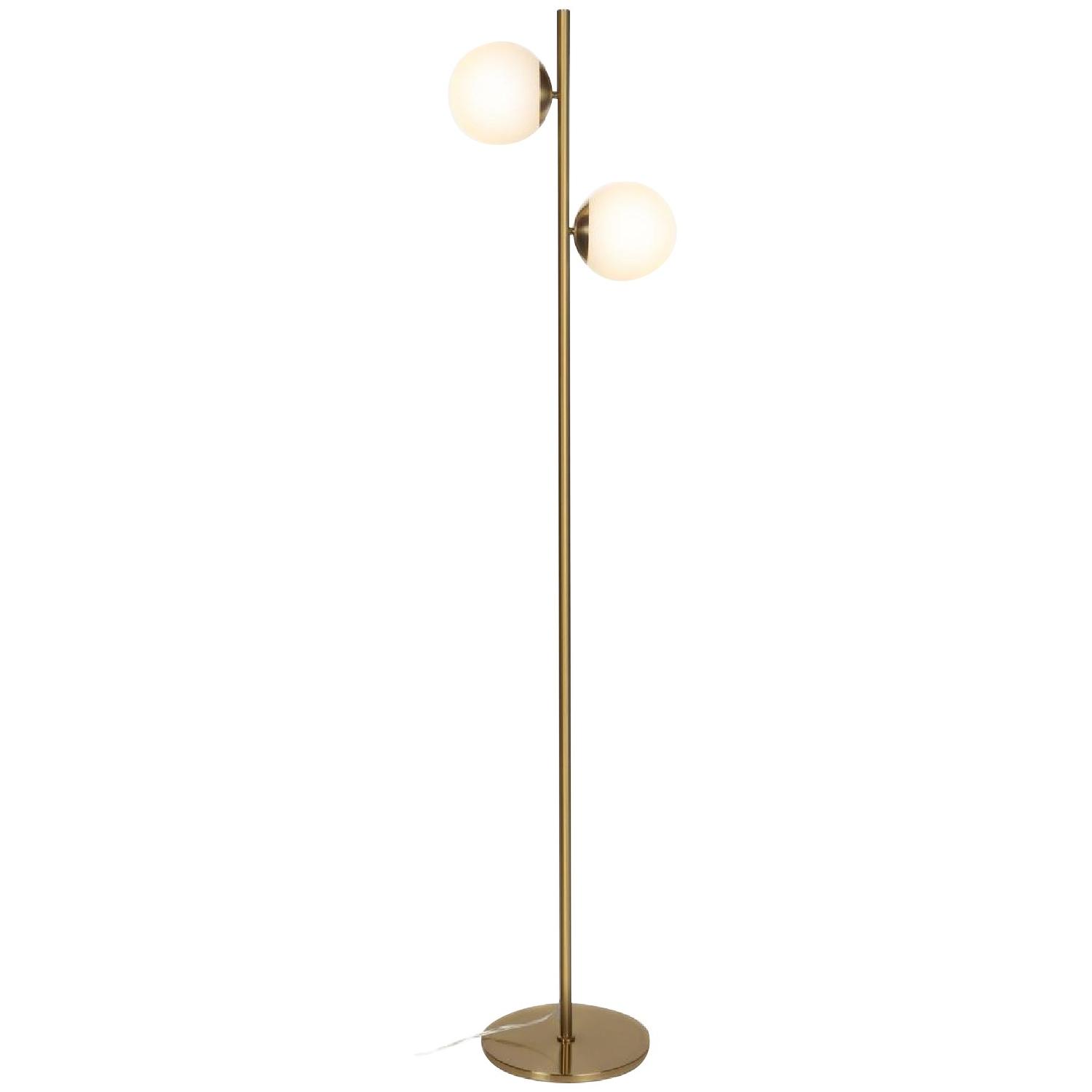 MidCentury Modern Globe Floor Lamp AptDeco