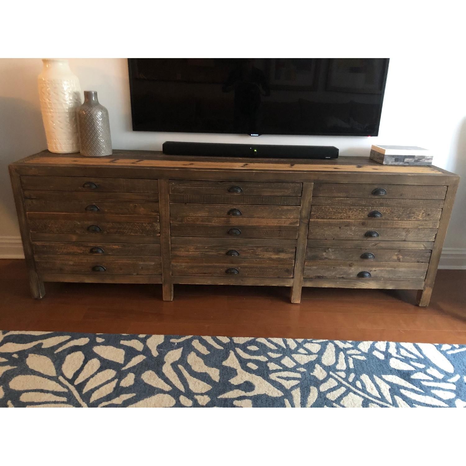Restoration Hardware Printmaker's Media Console - image-1