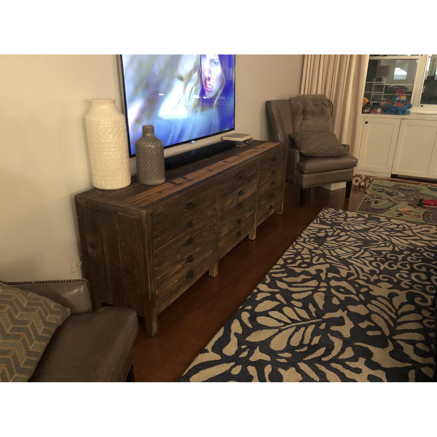 Restoration Hardware Printmaker's Media Console - image-3