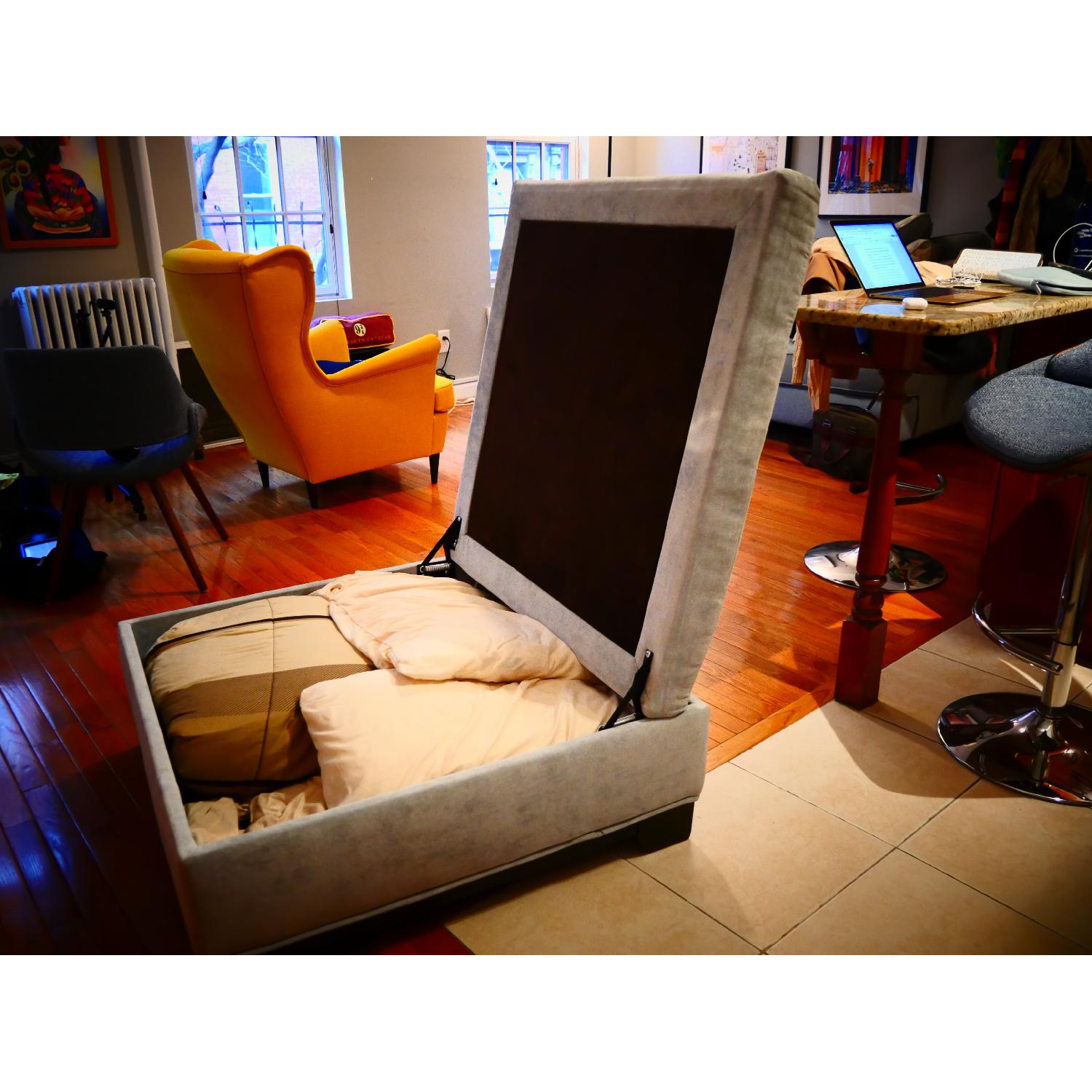 Macy's Elliot II Fabric Square Storage Ottoman - image-4