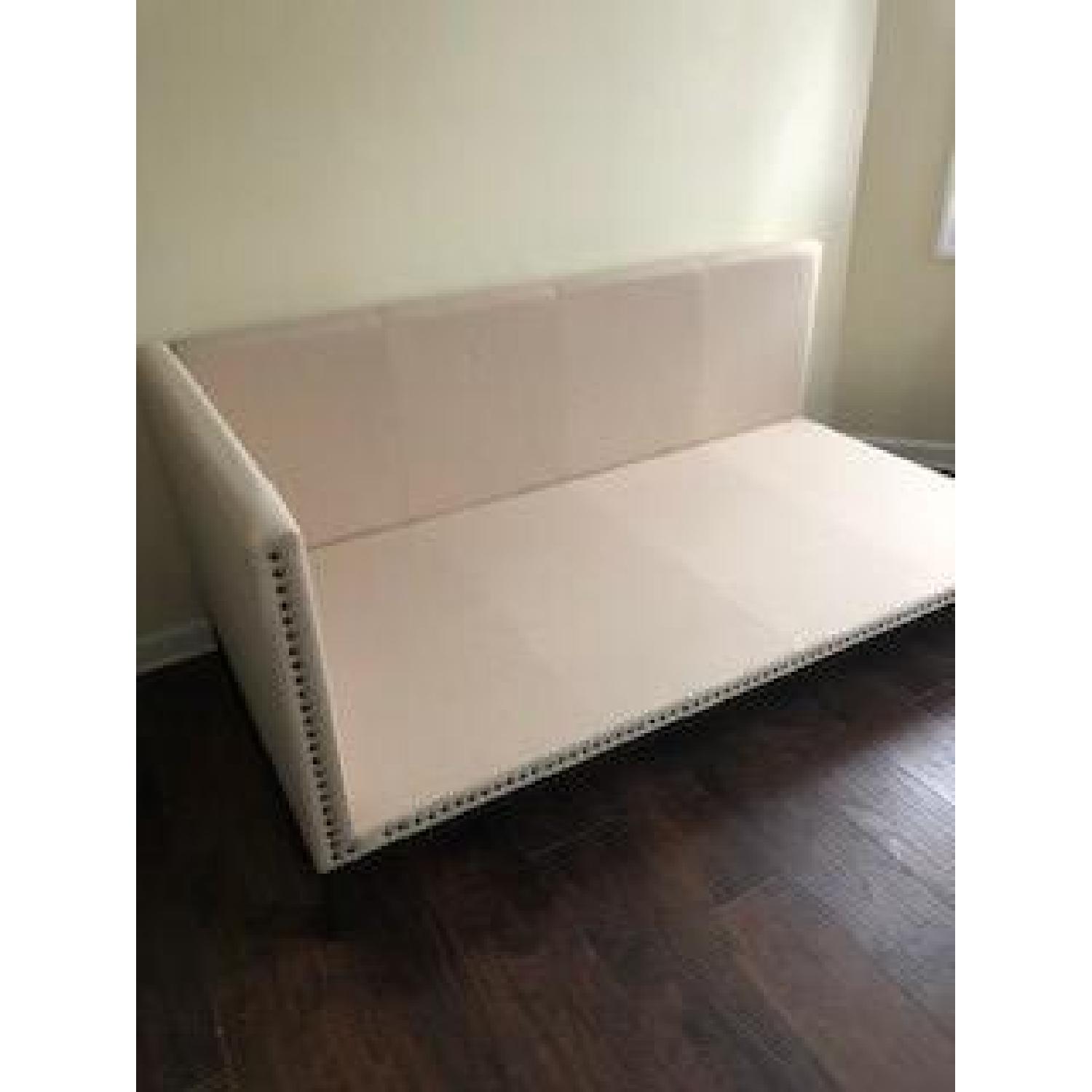 DHP Mid Century Upholstered Modern Twin Daybed - image-1