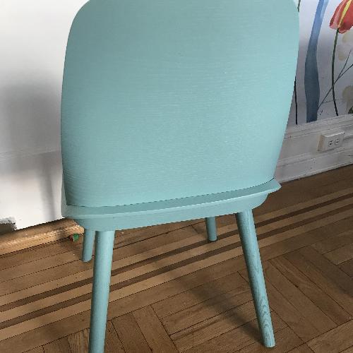 Muuto Scandinavian Contemporary Nerd Chair in Solid Ash