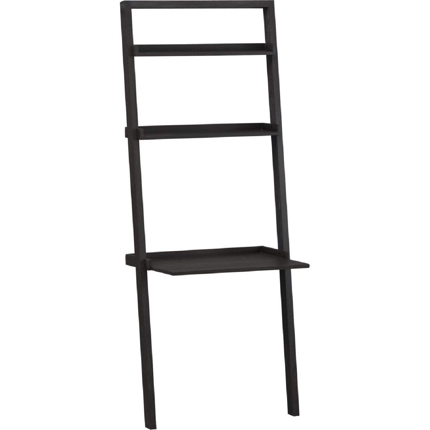 Crate & Barrel Sloane Leaning Bookcases - image-4