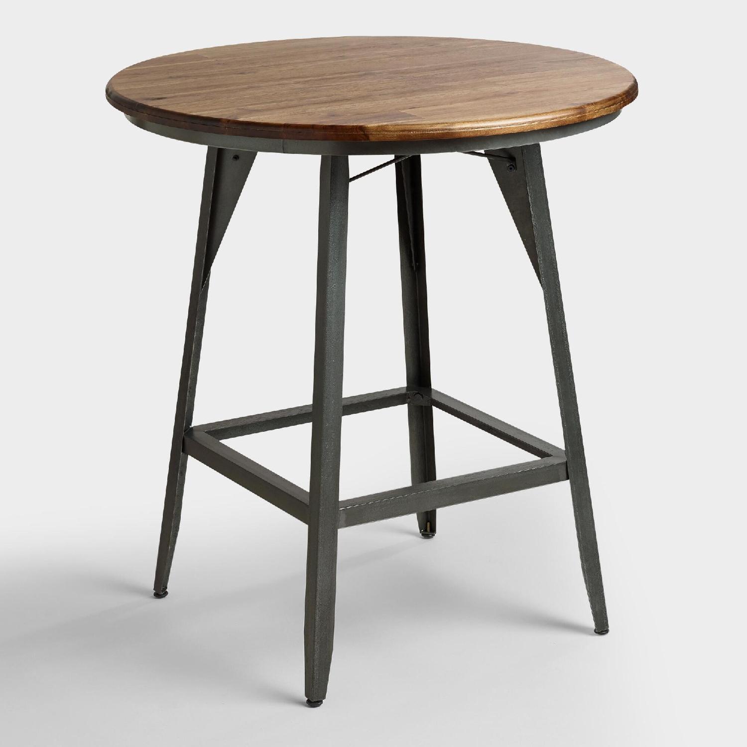 World Market Hudson Pub Table w/ 4 Pub Stools - image-4