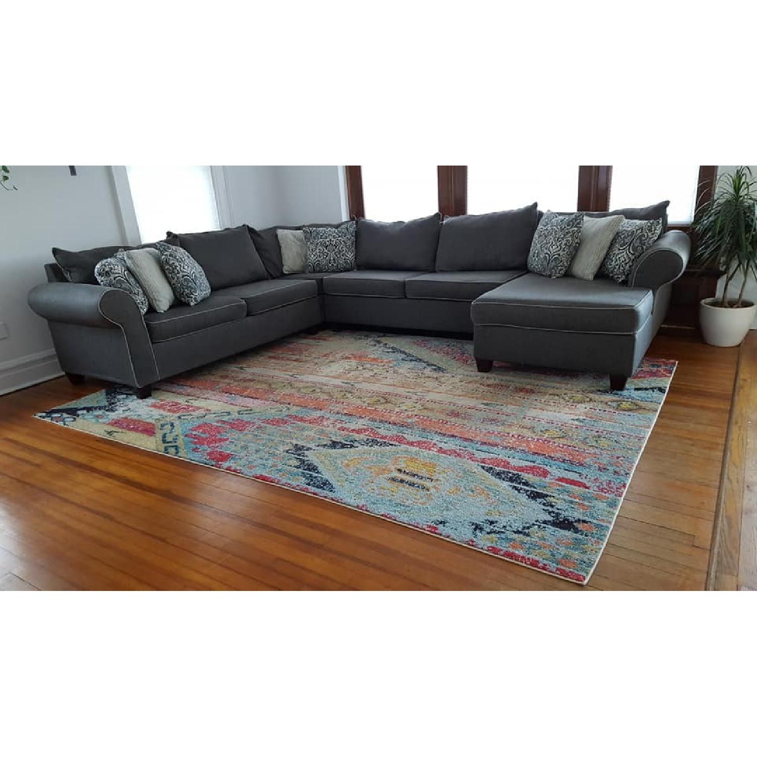 Bob's Ashton 4 Piece Left Arm Facing Sectional Sofa - image-1