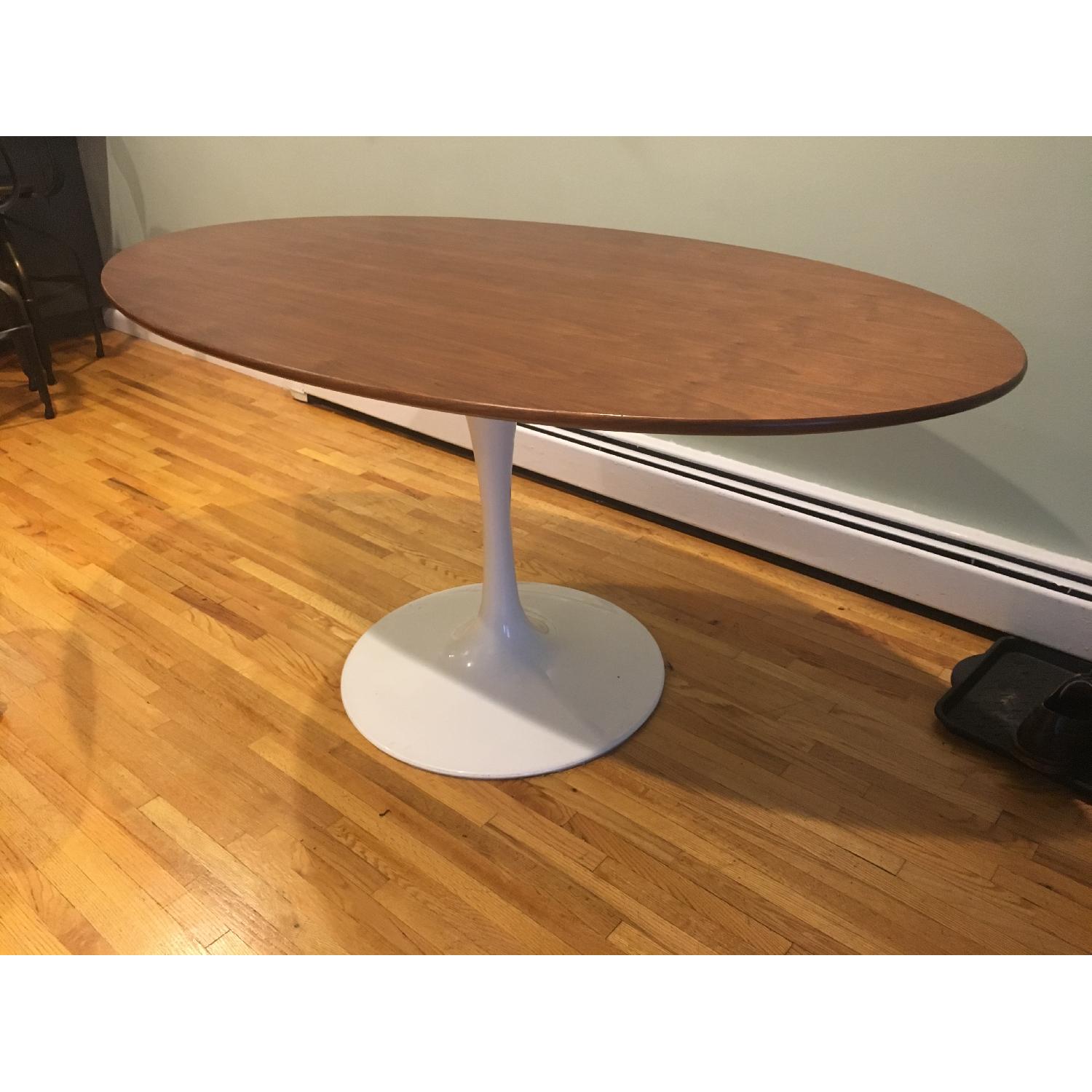 LexMod Oval Dining Table w/ Tulip Base - image-3