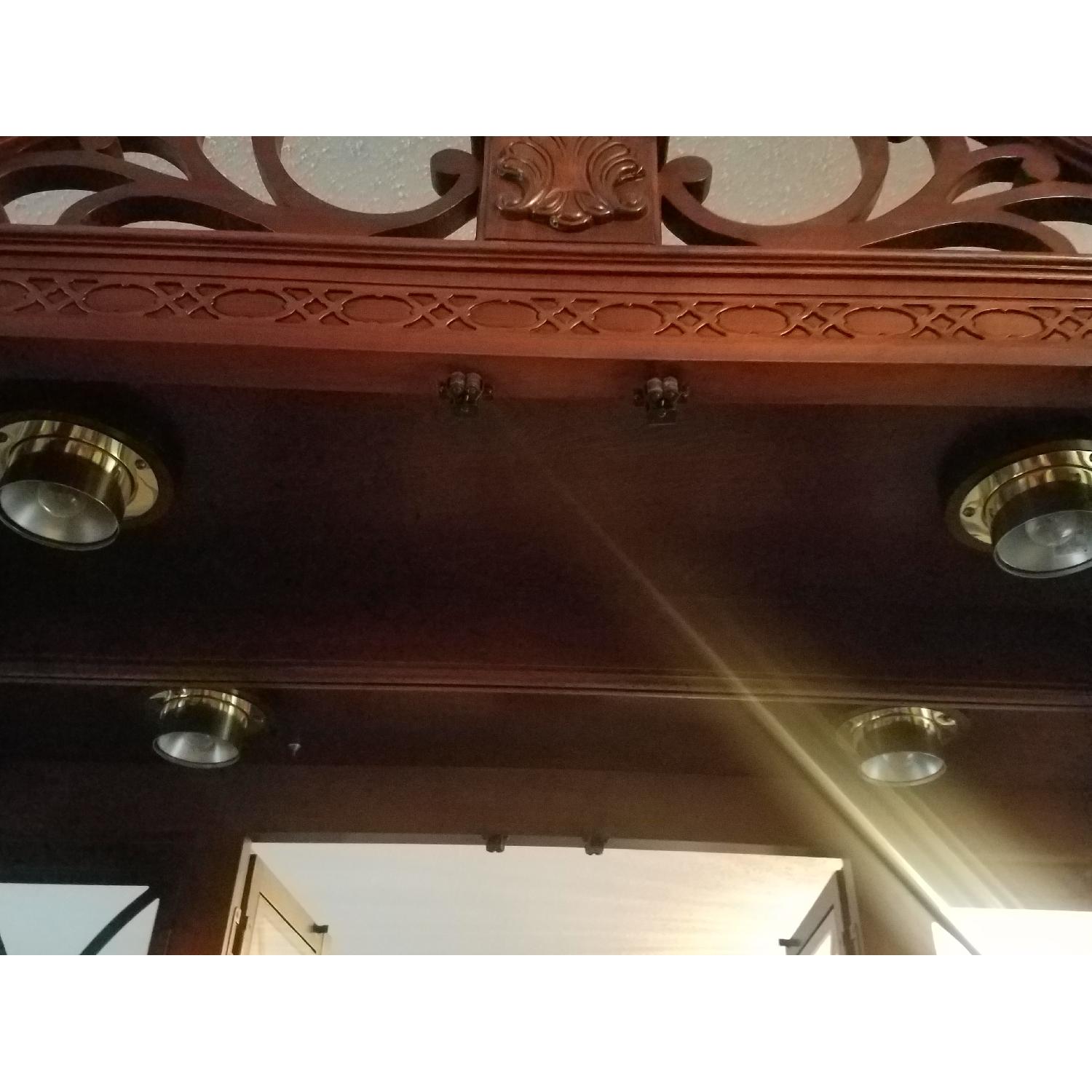 Lexington Cherry Wood China Cabinet - image-6