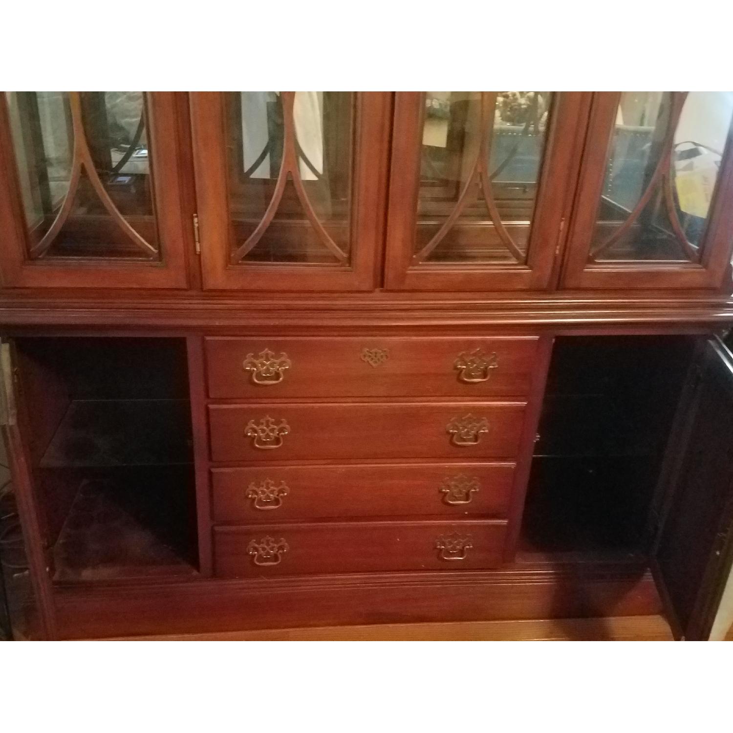 Lexington Cherry Wood China Cabinet - image-7