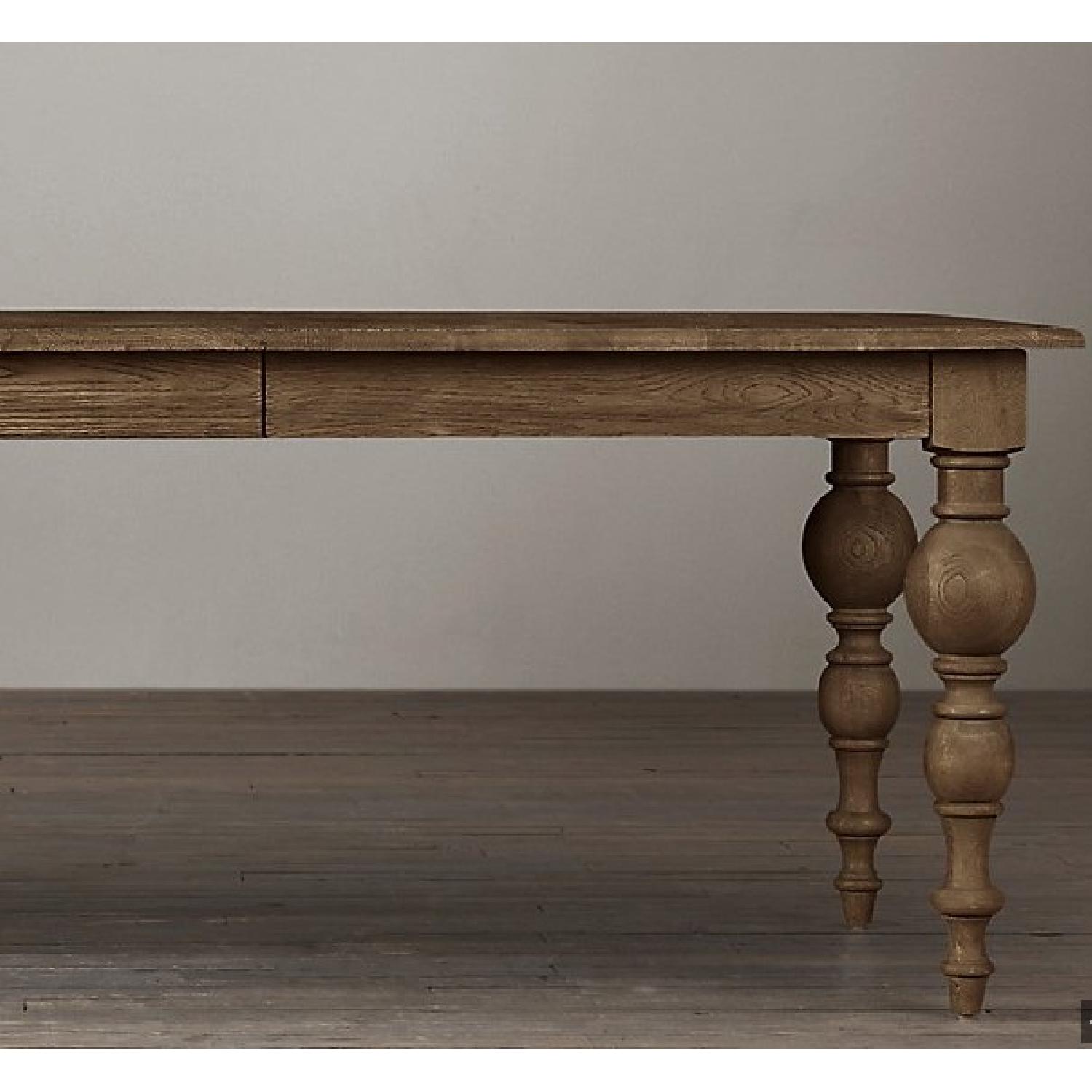 Restoration Hardware Grand Baluster Dining Table AptDeco