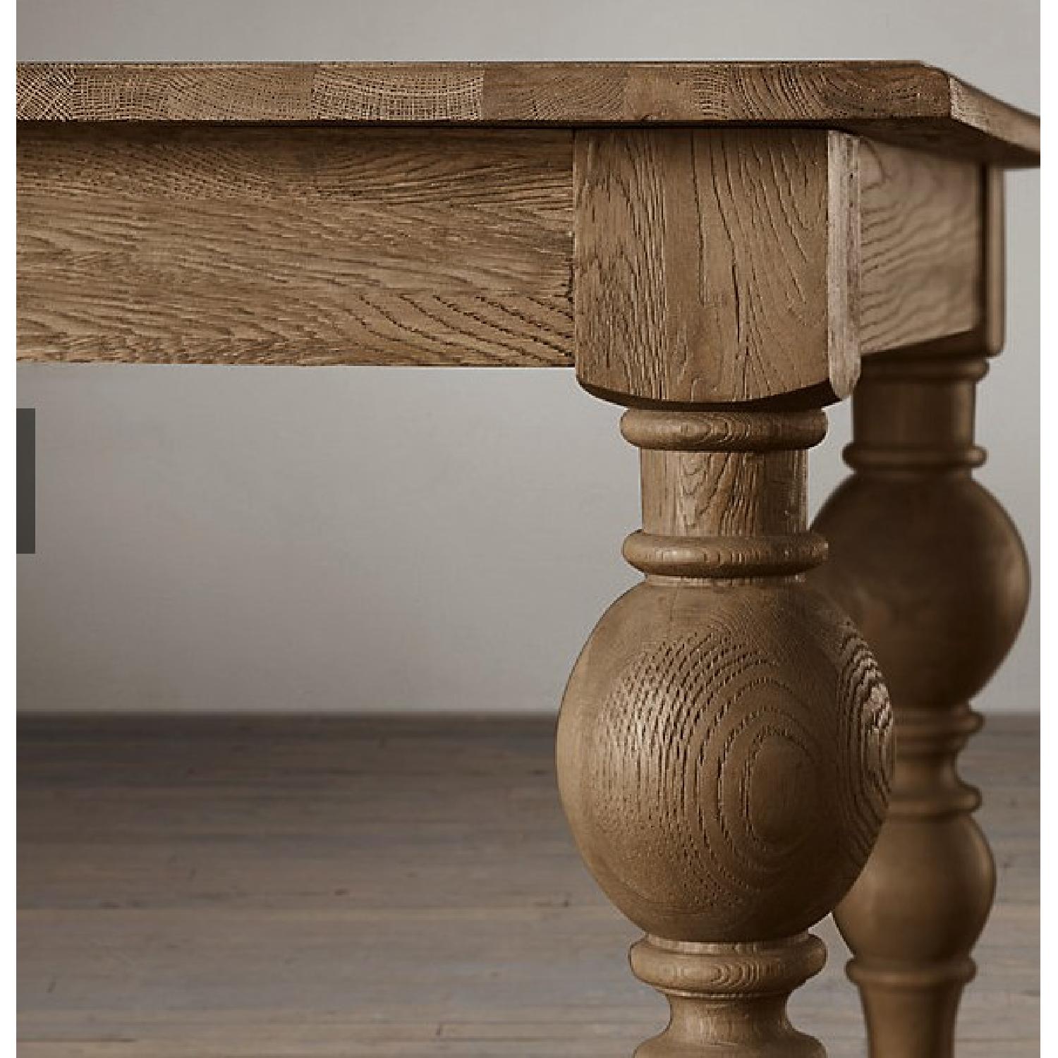 Restoration Hardware Grand Baluster Dining Table AptDeco