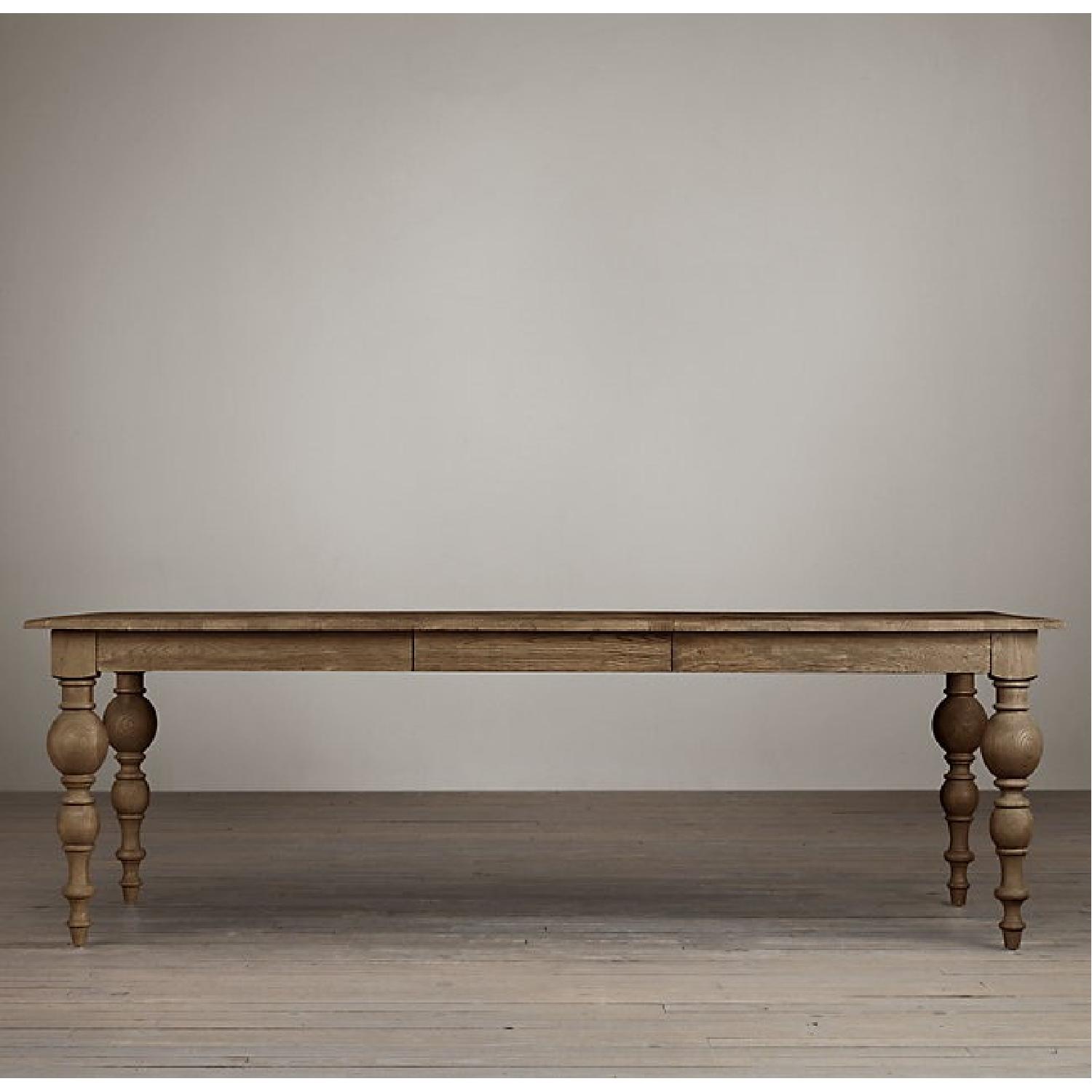 Restoration Hardware Grand Baluster Dining Table AptDeco