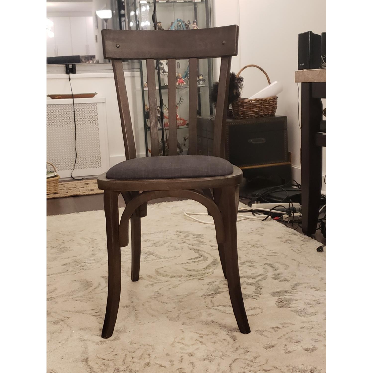 Solid Wood Expandable Dining Table w/ 4 Chairs - image-2