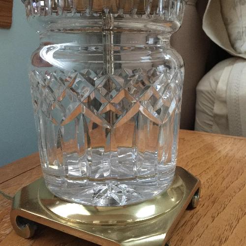 Used Waterford Crystal Bedside Lamps for sale on AptDeco