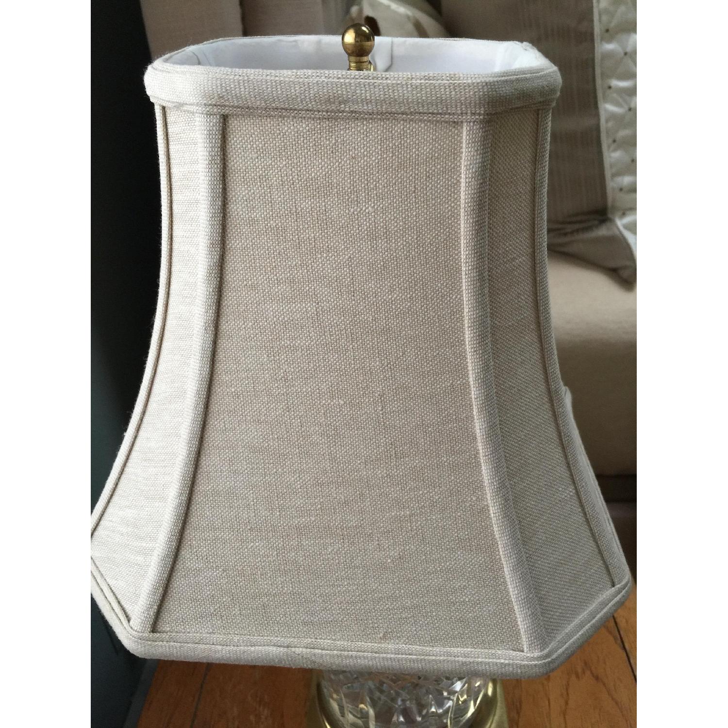 Waterford Crystal Bedside Lamps - image-4