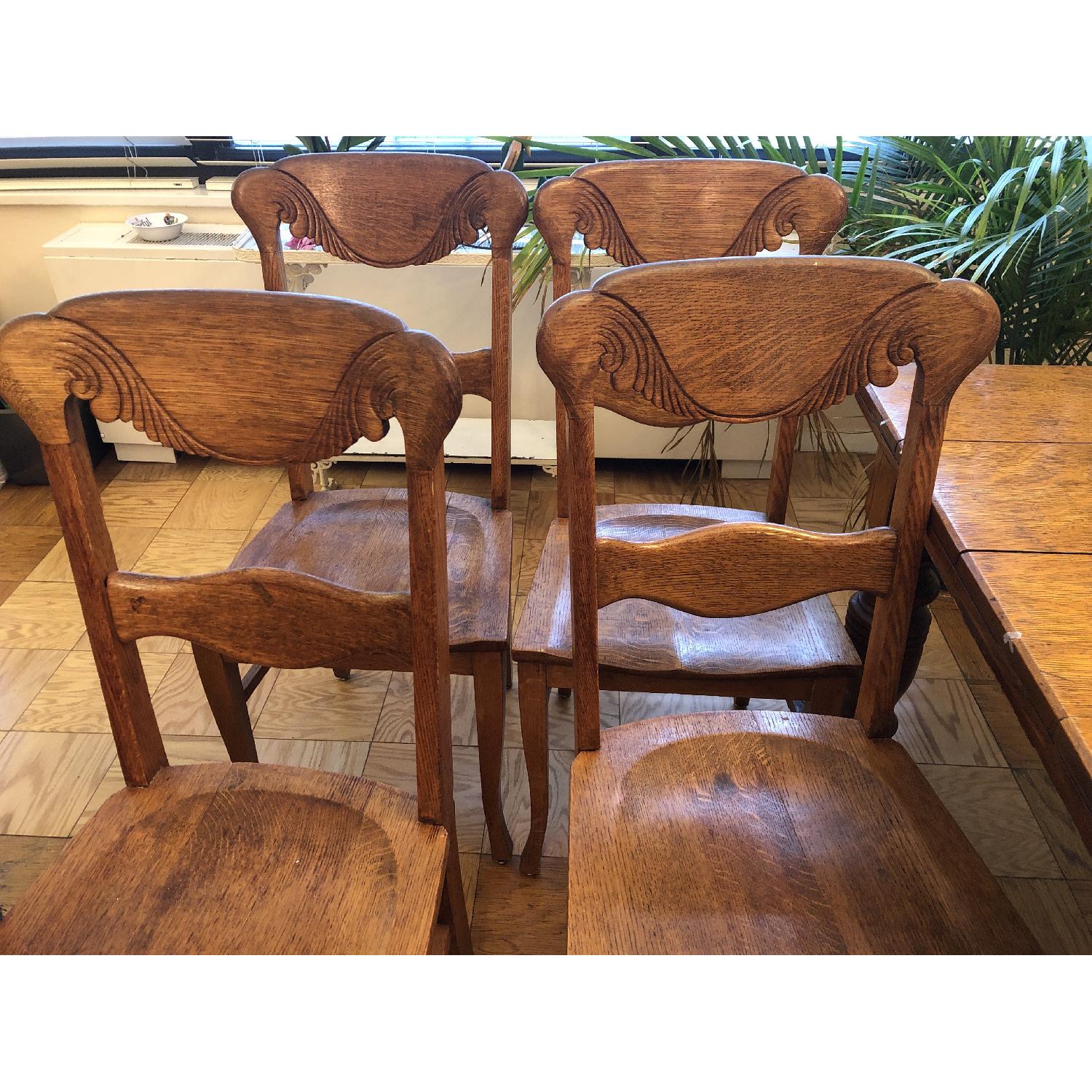 Antique Ornate Dining Chairs - image-2