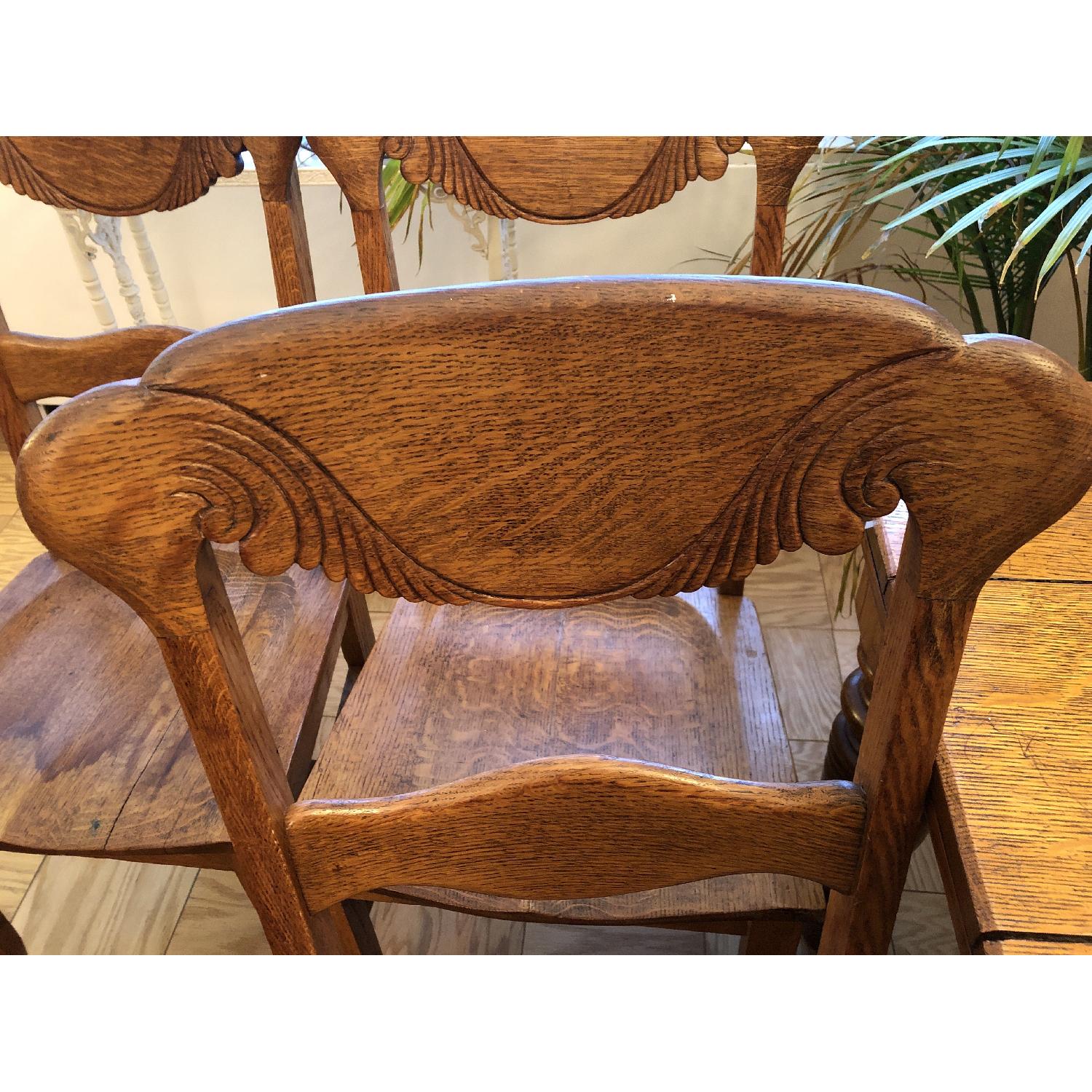 Antique Ornate Dining Chairs - image-3