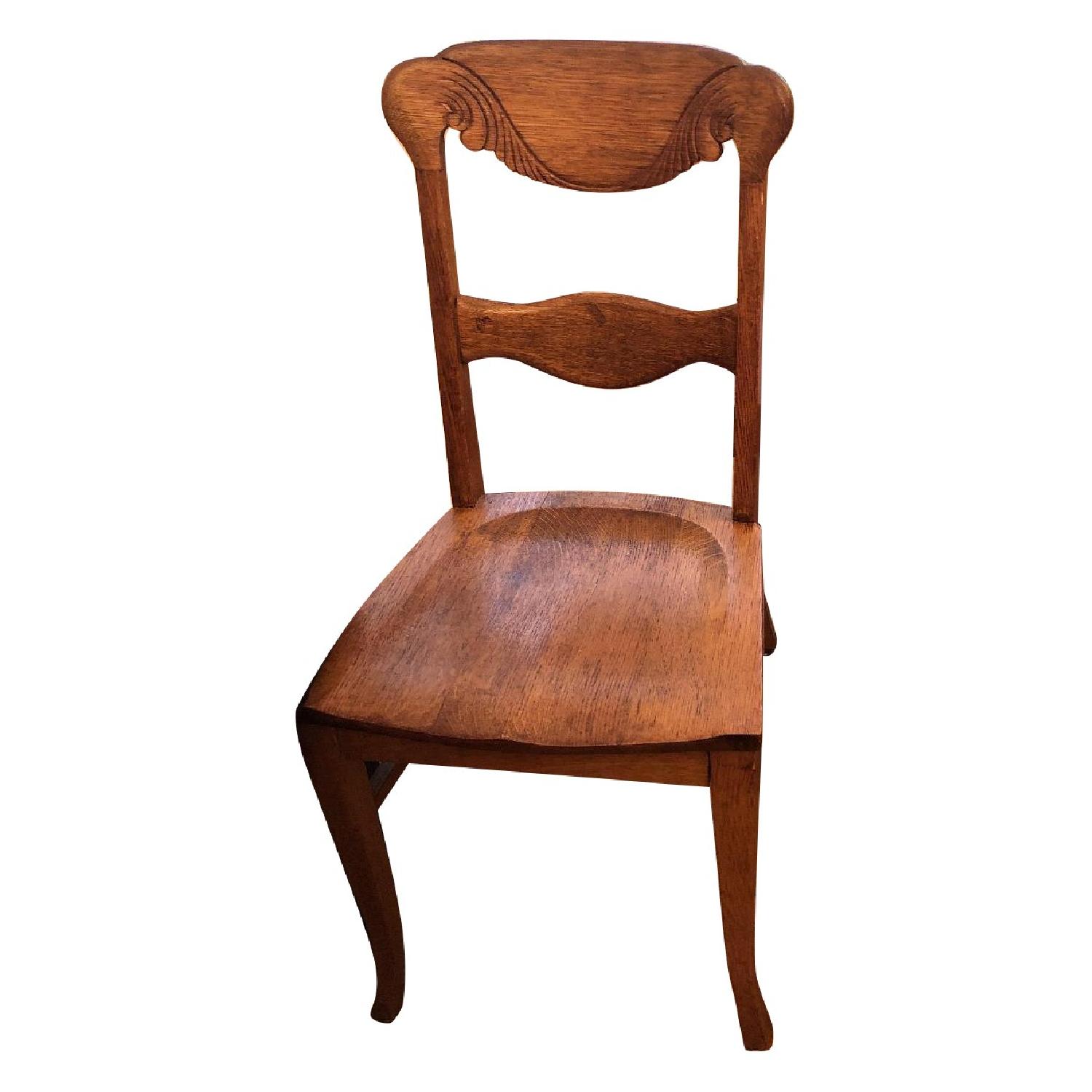 Antique Ornate Dining Chairs - image-0