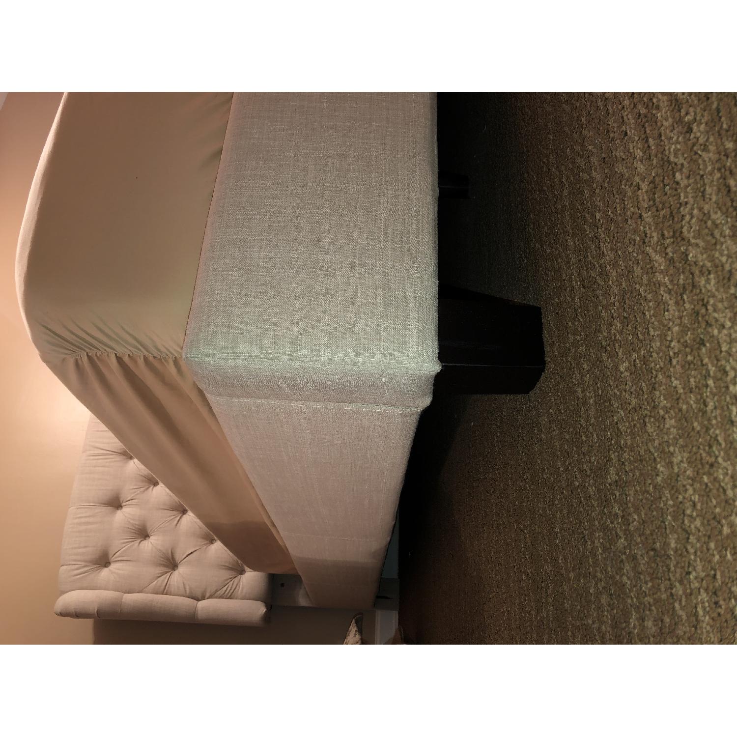 Alton Furniture Full Size Upholstered Bed w/ Headboard - image-6