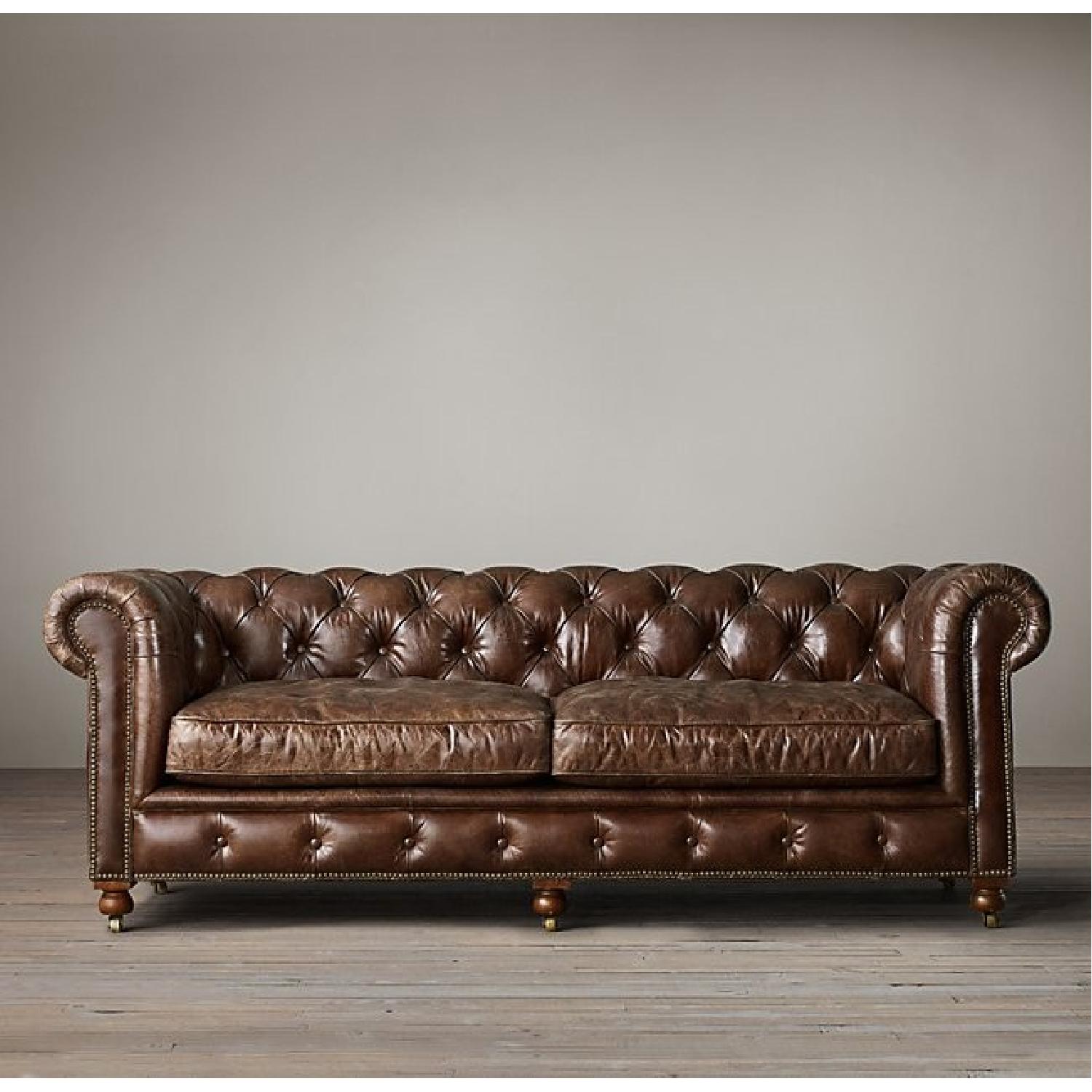 Restoration Hardware Kensington Petite Sofa - image-6