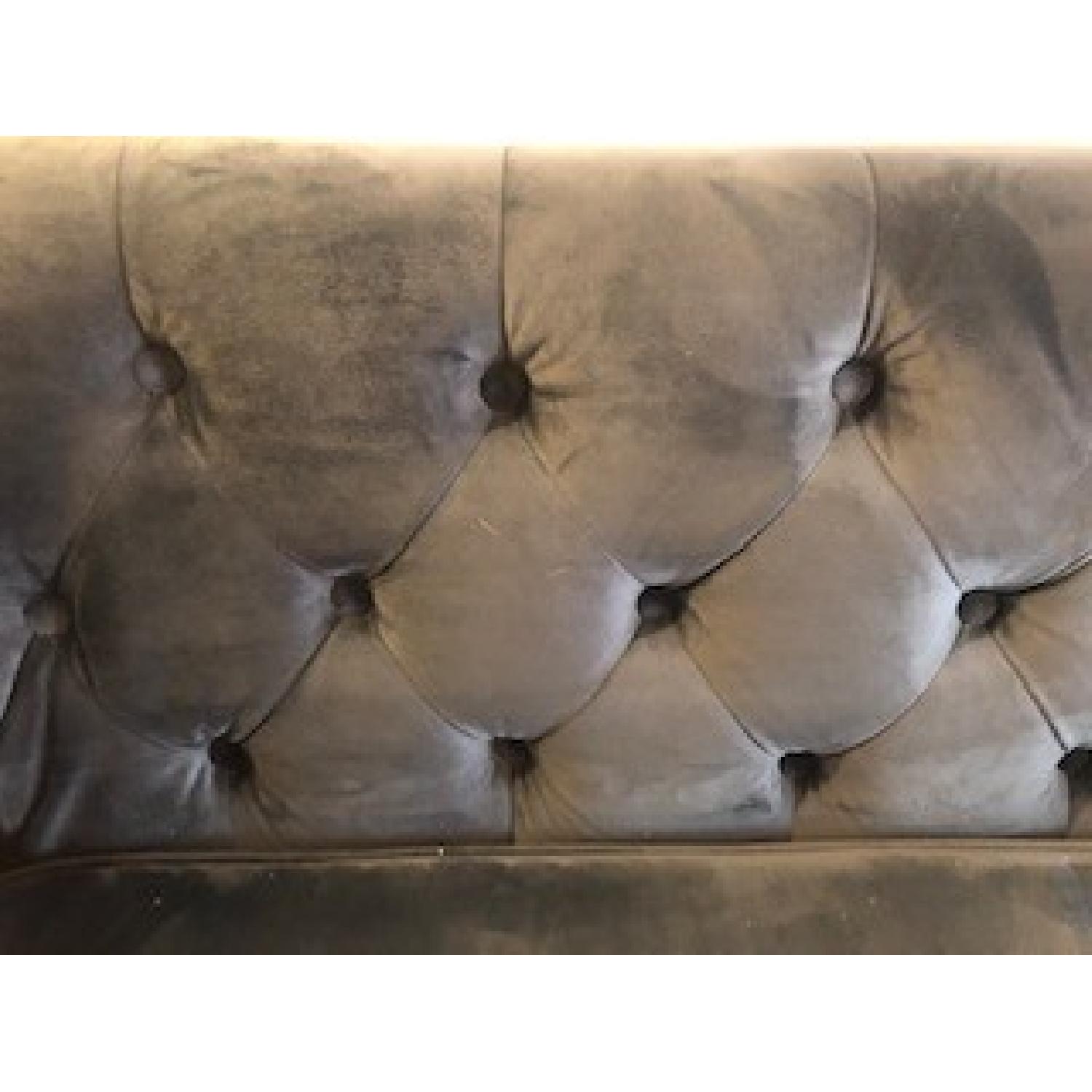 World Market Velvet Kendall Sofa - image-4