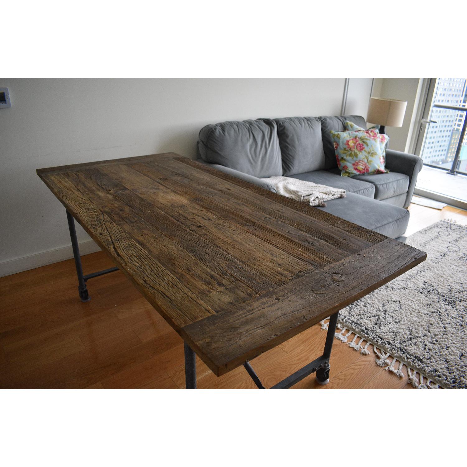 Restoration Hardware Flatiron Rectangle Dining Table - image-1