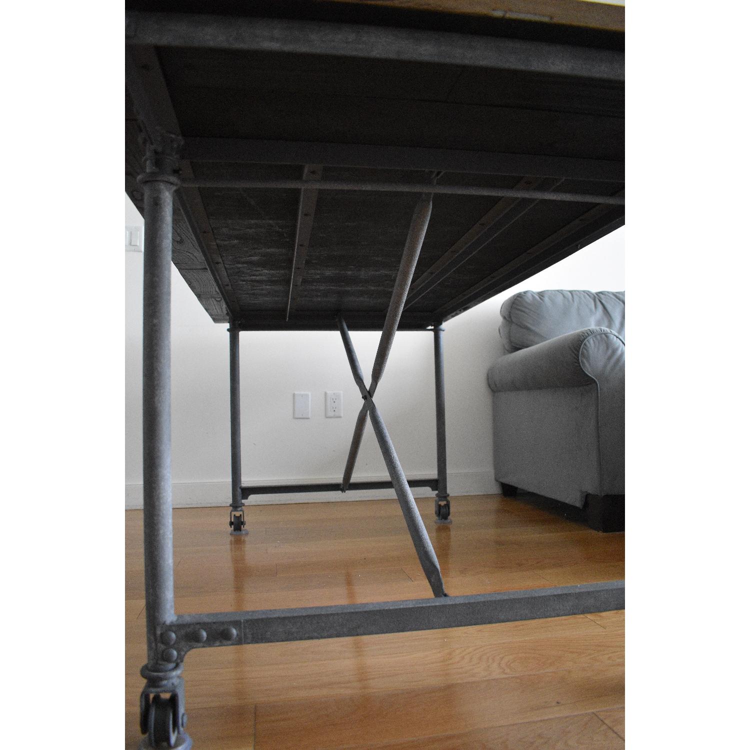 Restoration Hardware Flatiron Rectangle Dining Table - image-3