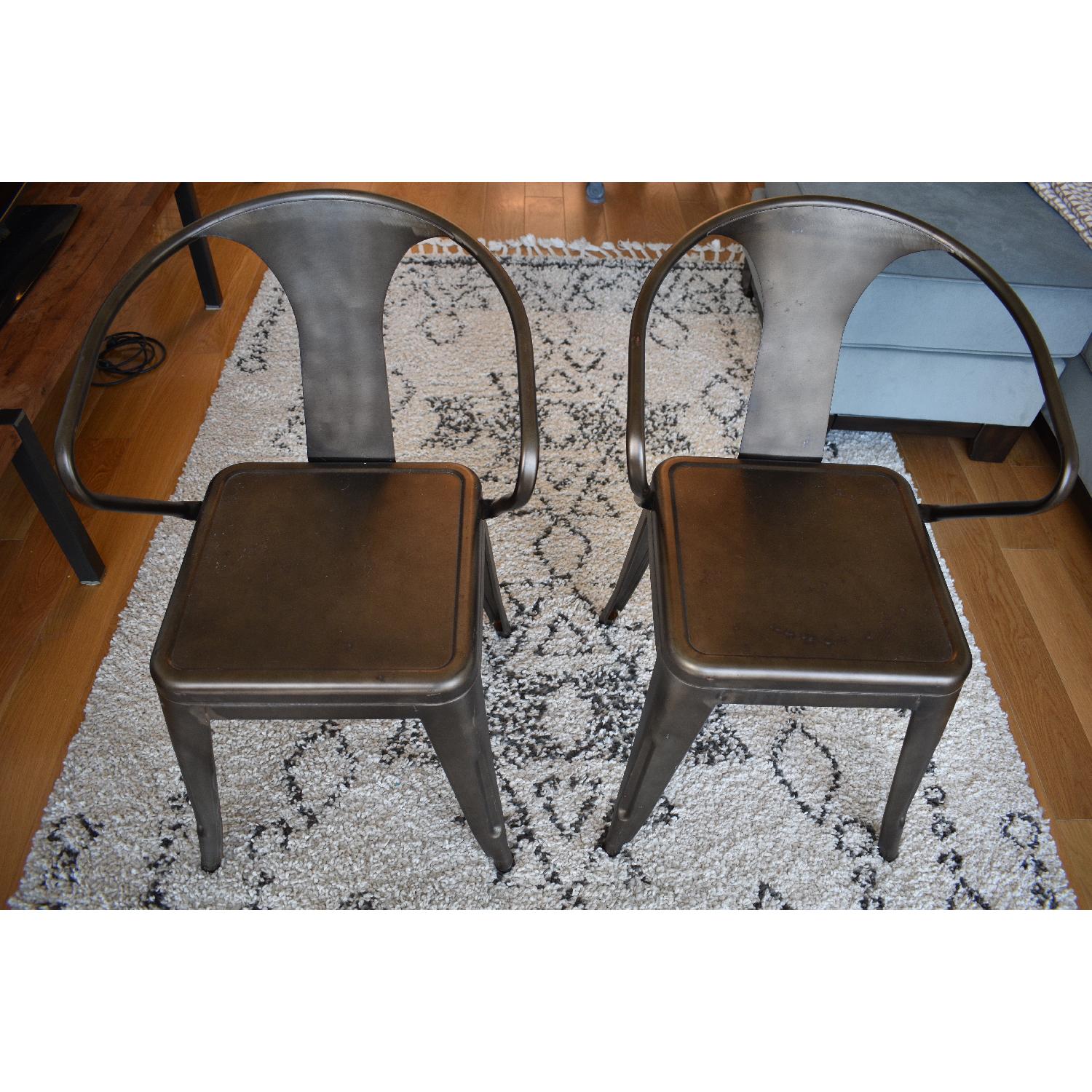 Restoration Hardware Flatiron Rectangle Dining Table - image-4