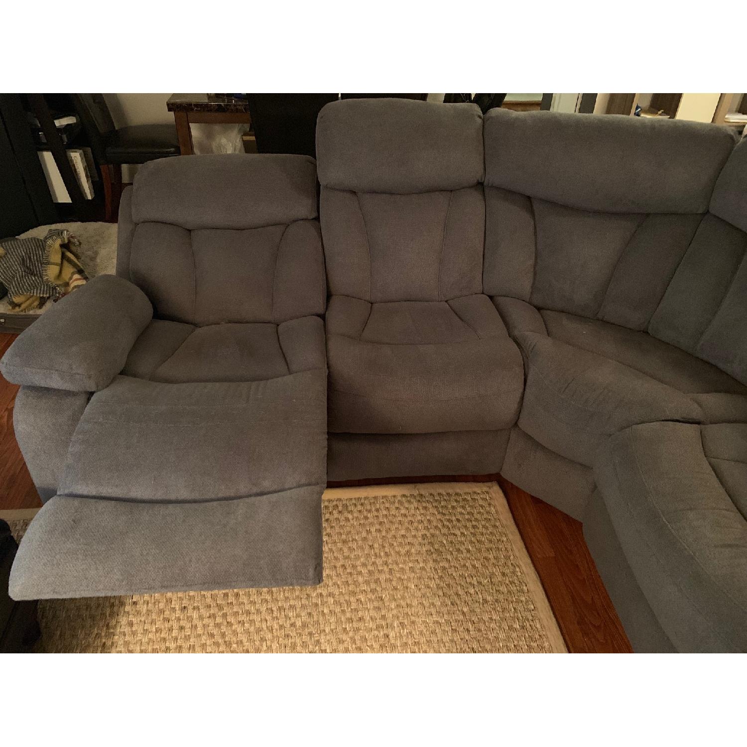 Raymour & Flanigan Connell Power-Reclining Sectional Sofa - image-6