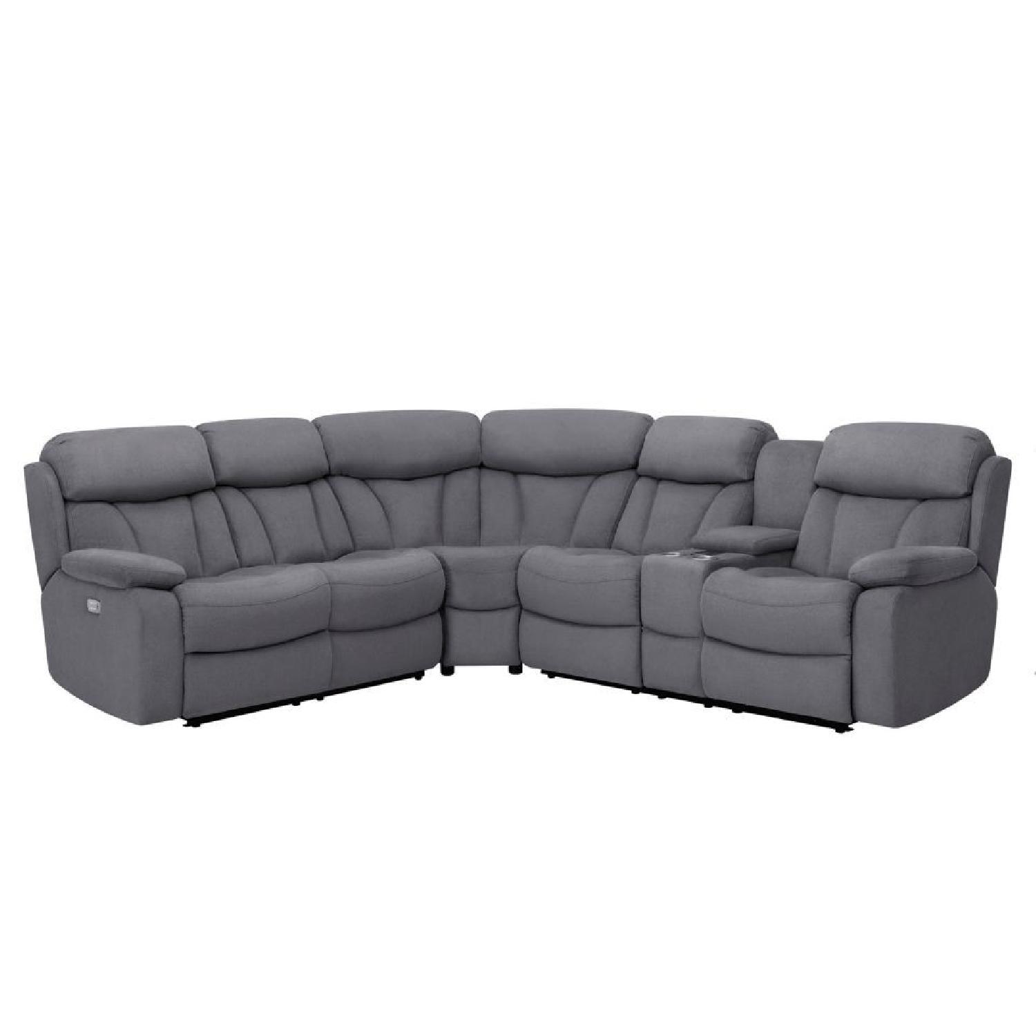 Raymour & Flanigan Connell Power-Reclining Sectional Sofa - image-0