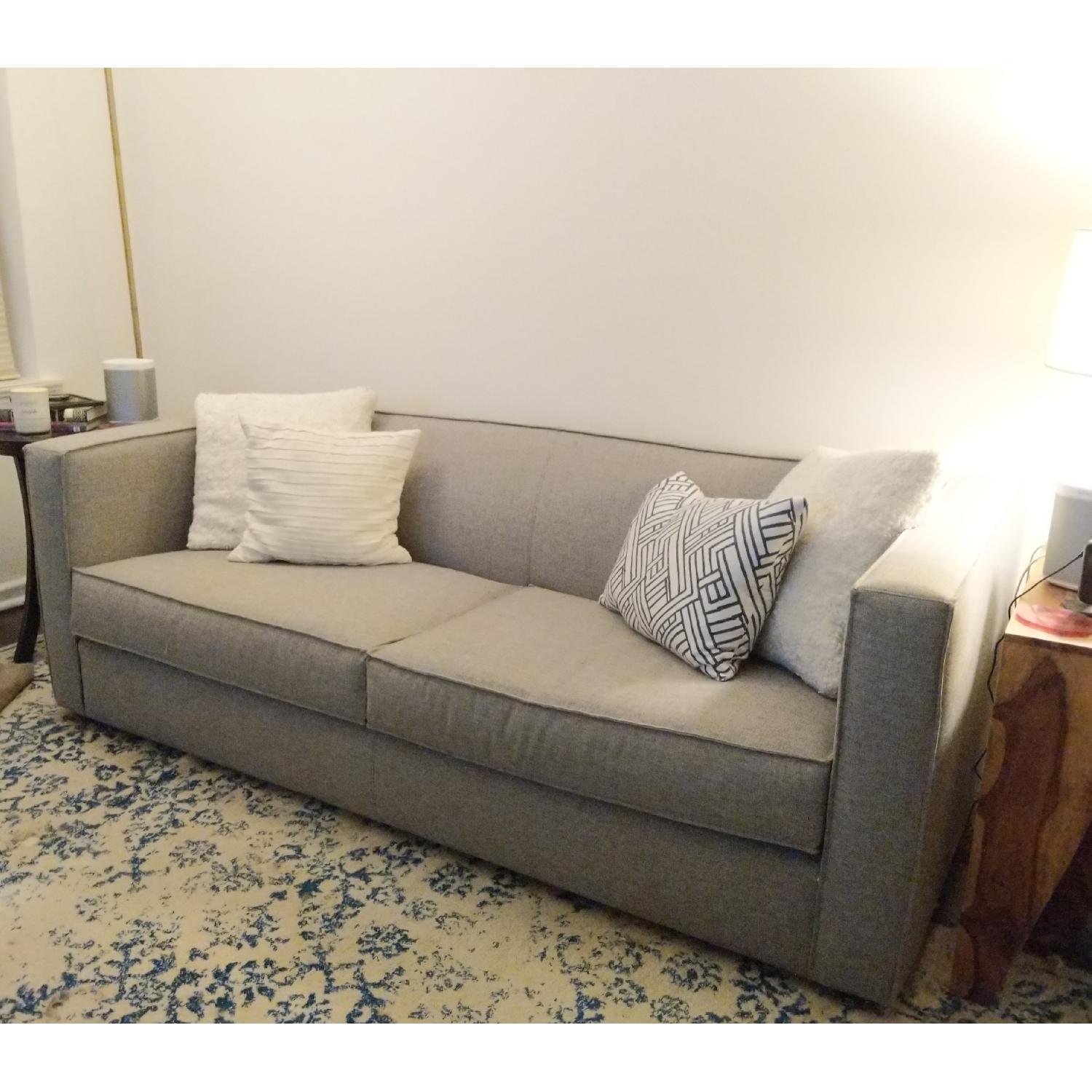 CB2 Club Sofa in Felt Grey - image-2