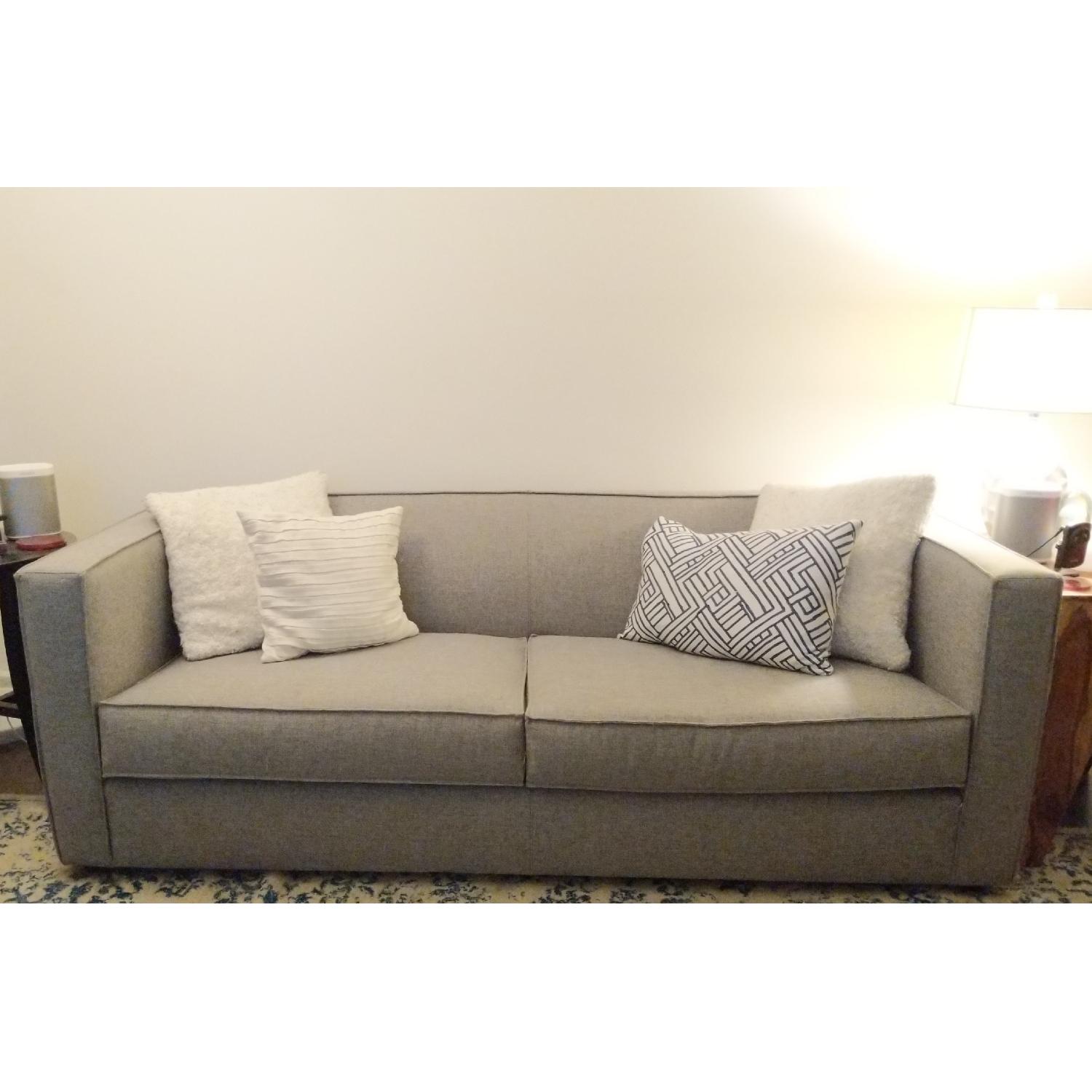 CB2 Club Sofa in Felt Grey - image-3