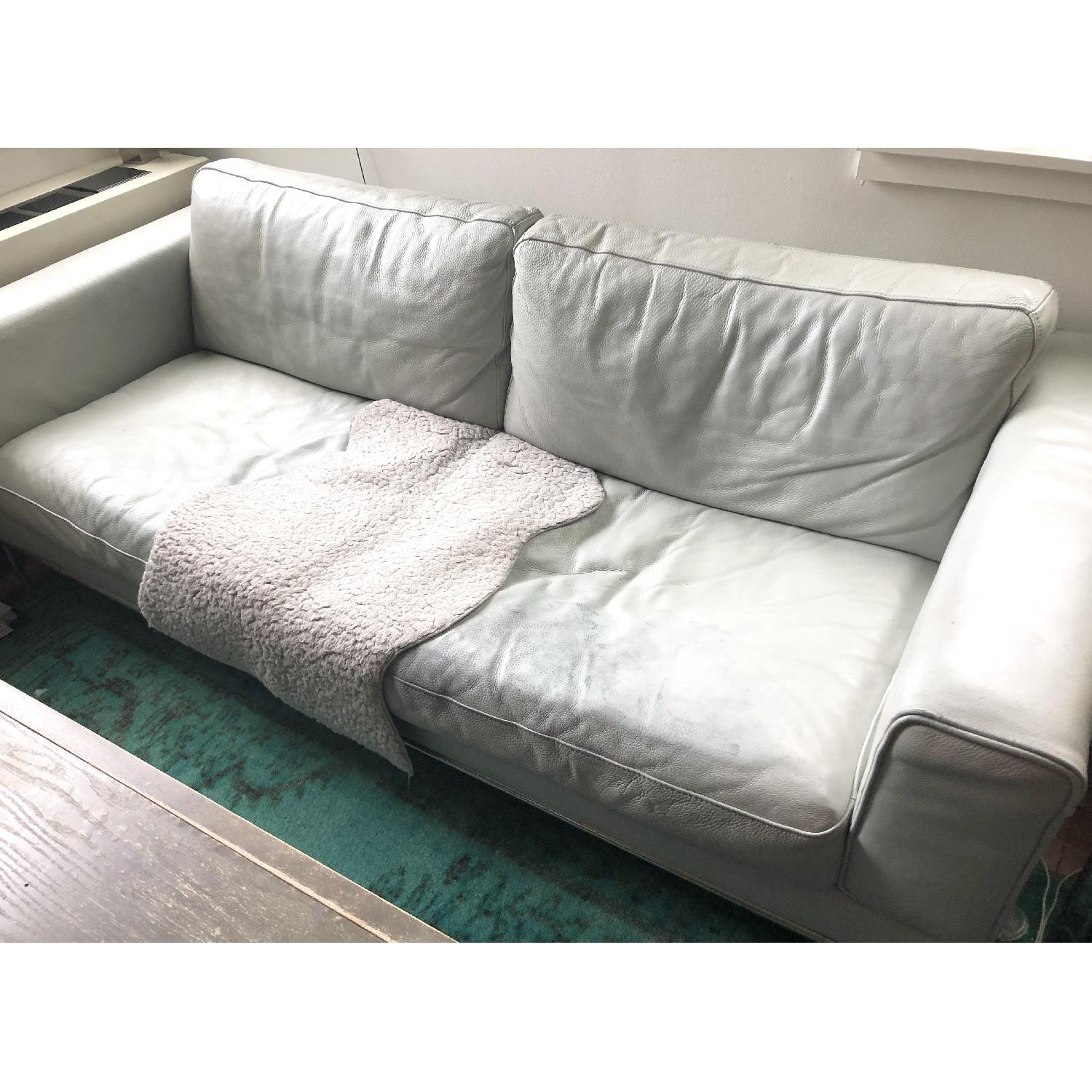 Ikea Custom Leather Sofa - image-4