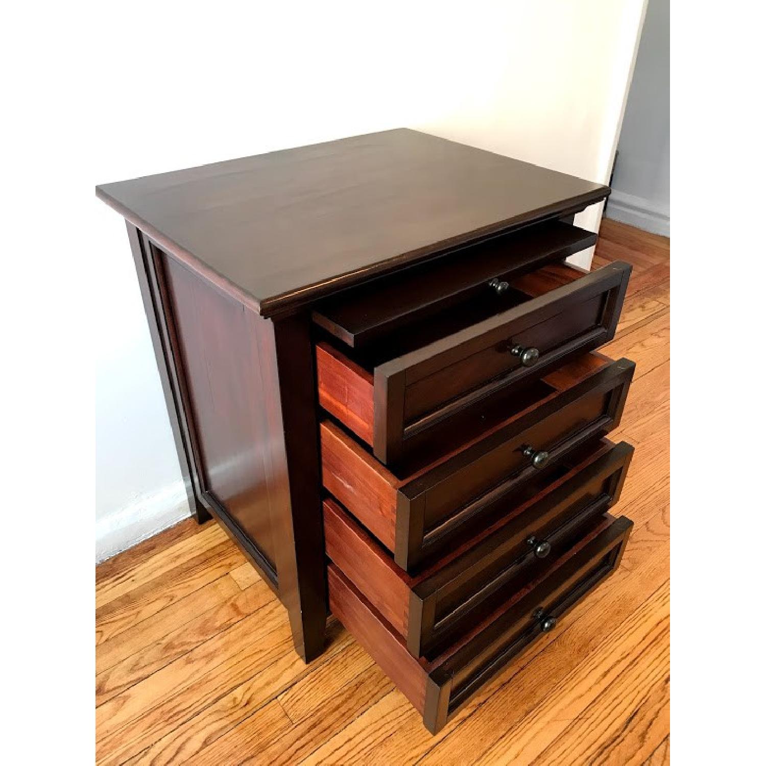 Pottery Barn 4-Drawer Bedside Table - image-2