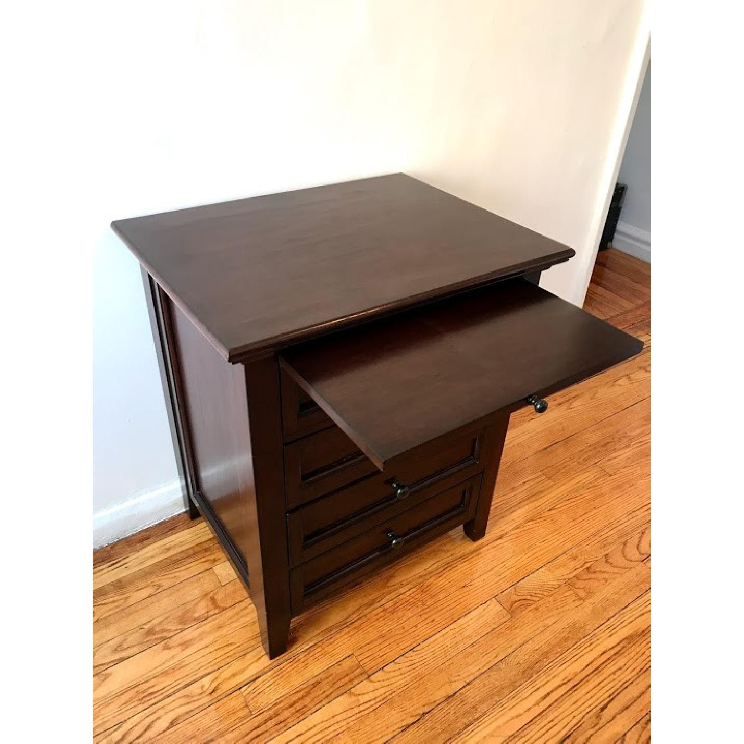 Pottery Barn 4-Drawer Bedside Table - image-3