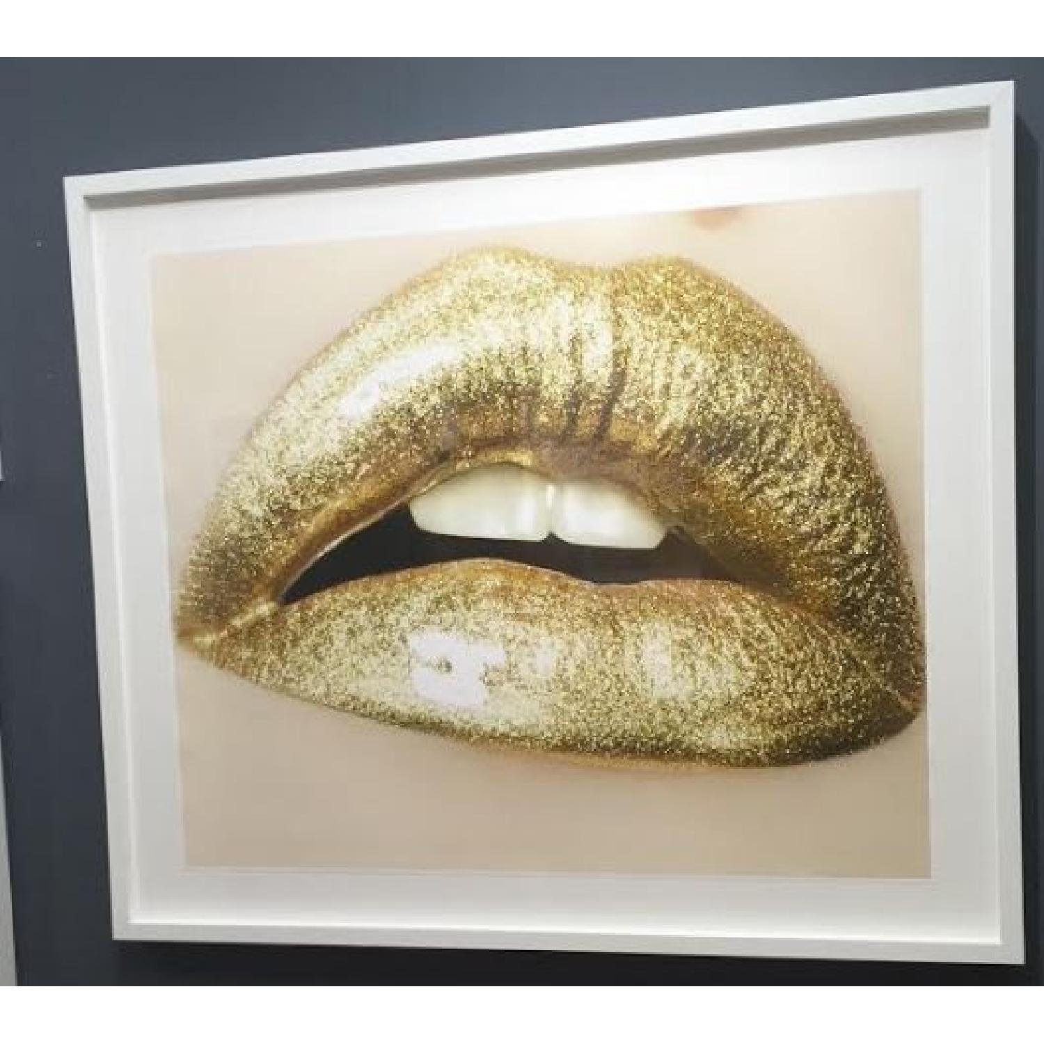 Herve Dunoyer Gold Lips - image-3
