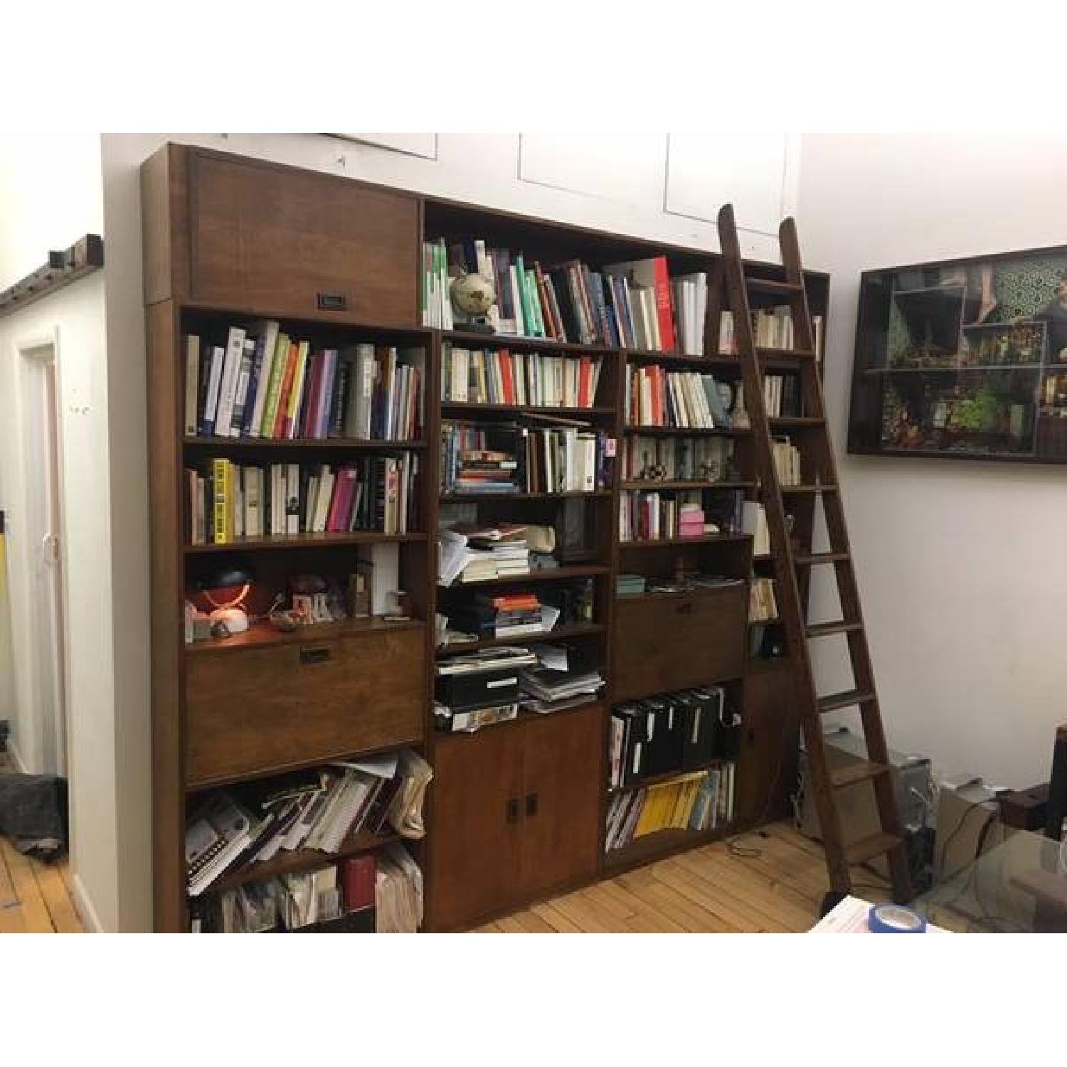 Renovated Maple Wood Modular Bookcase - image-1