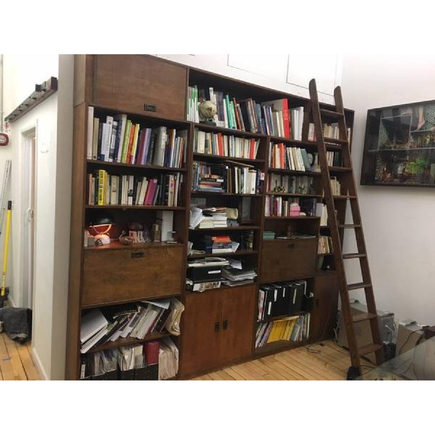 Renovated Maple Wood Modular Bookcase - image-2