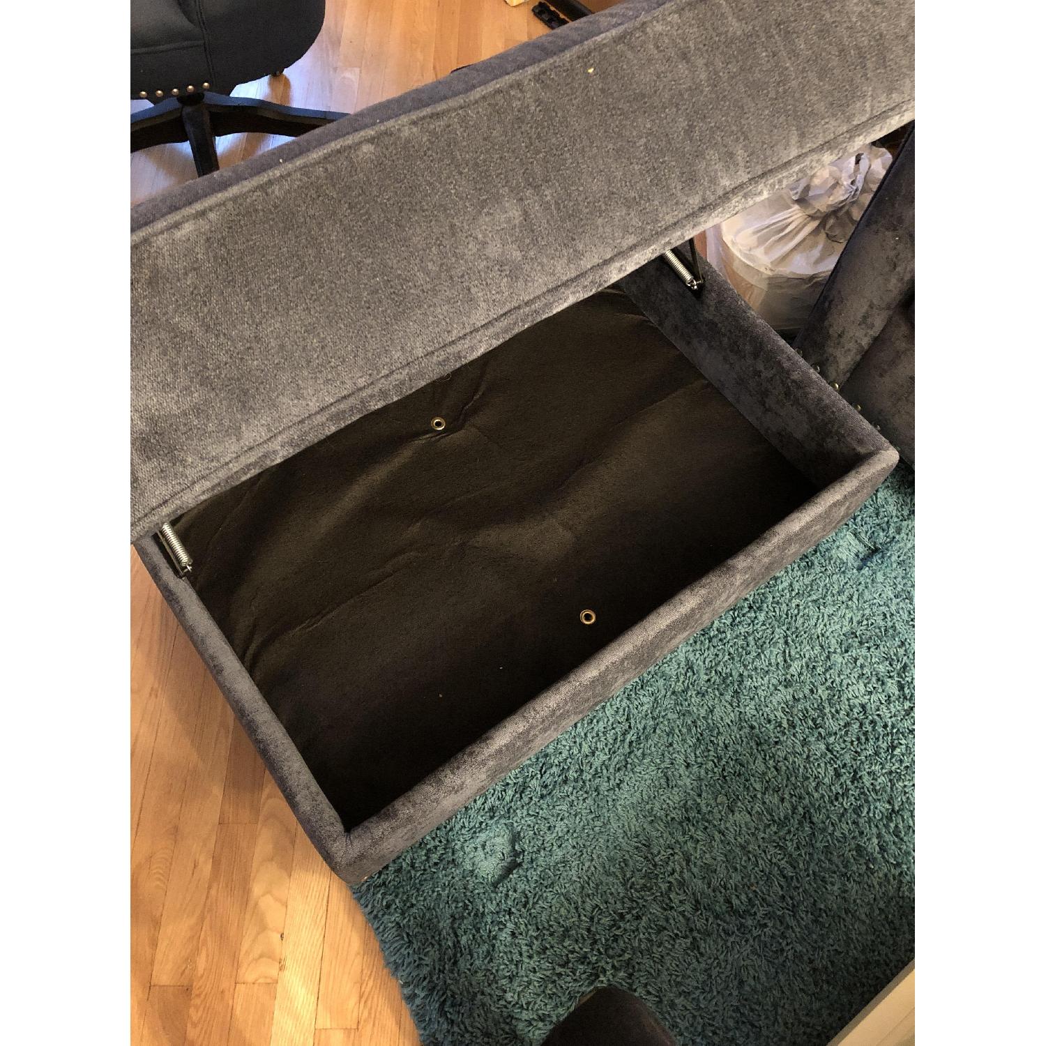 Bob's Melanie Sofa w/ Storage Ottoman - image-3