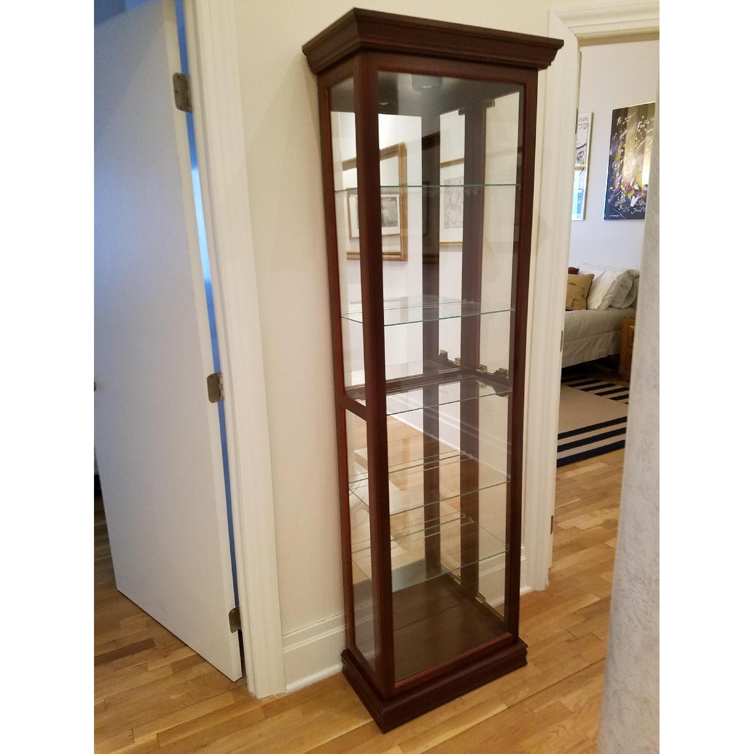 Pulaski Furniture Lighted & Mirrored Curio Cabinet - image-4