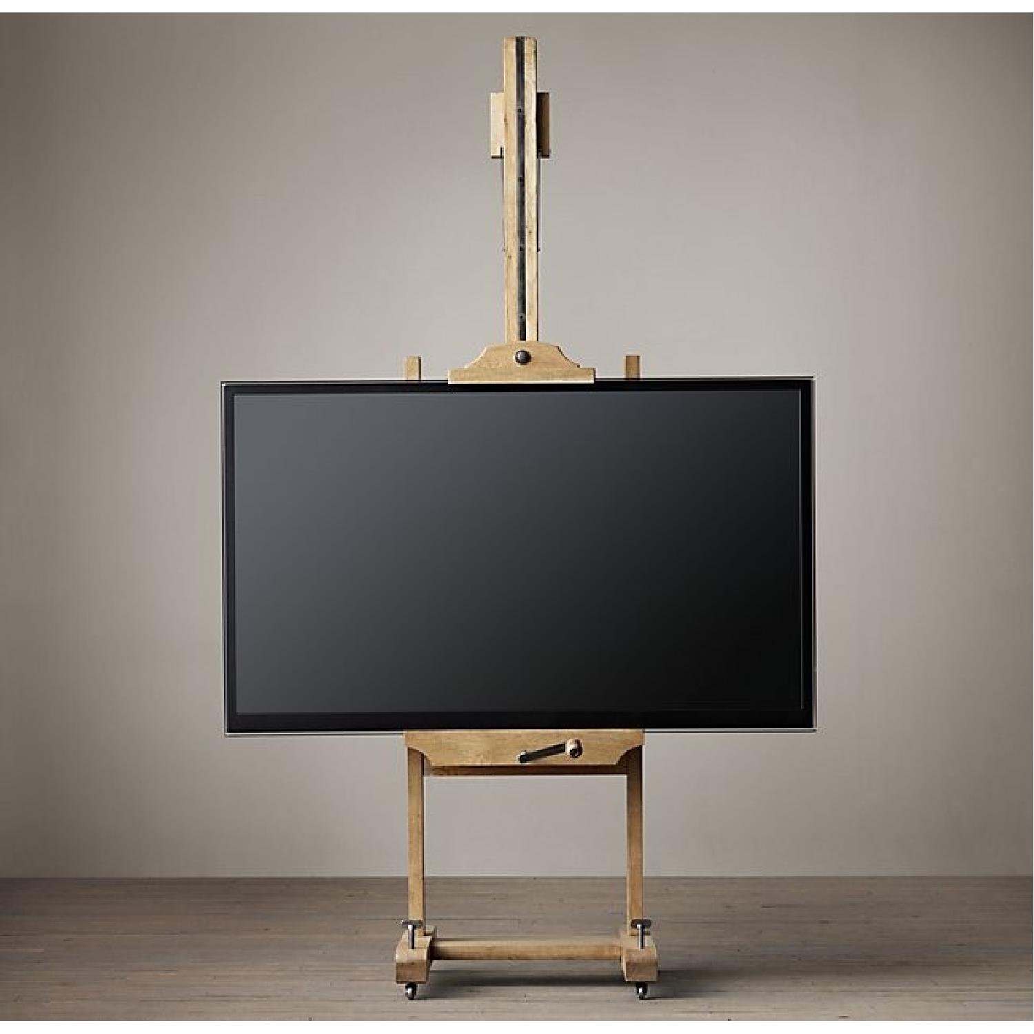 Restoration Hardware 19th C. English Artist's Salvage Easel - image-1