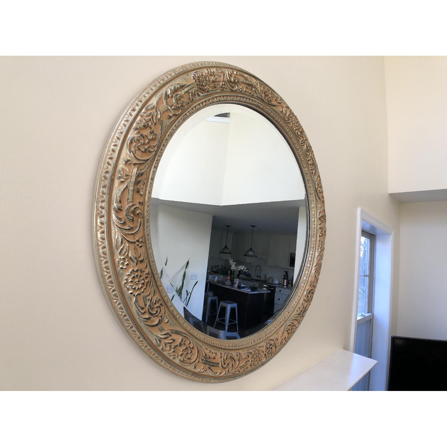Bombay Co. Framed Round Wall Mirror - image-1