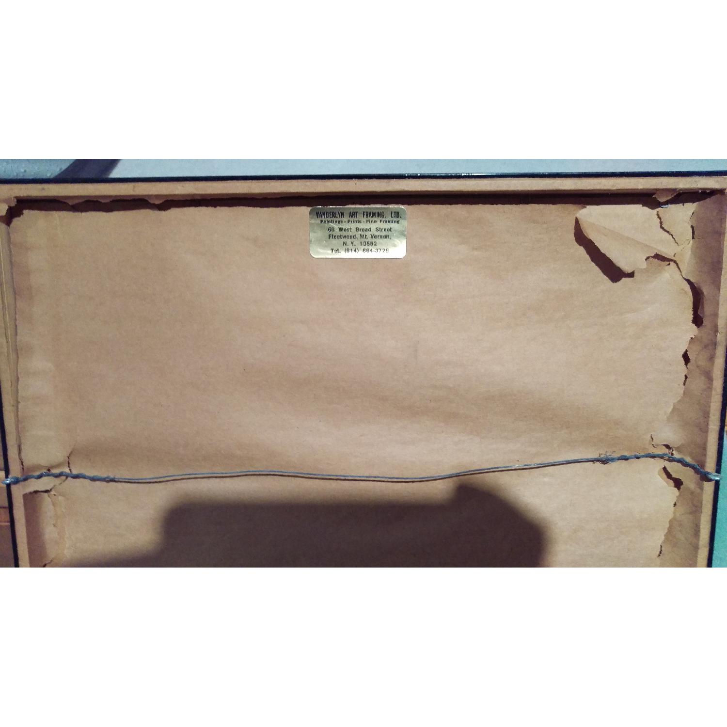 Framed 1970s On The Twentieth Century Broadway Play Sign - image-5