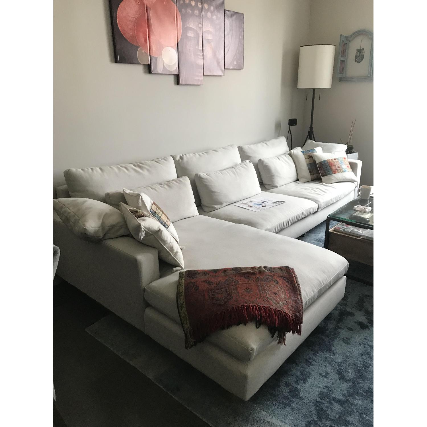 West Elm Harmony Left Chaise Sectional Sofa - image-2