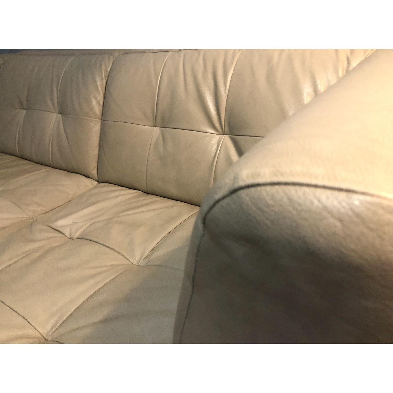 Chateau D'ax Natural Leather Sofa - image-3