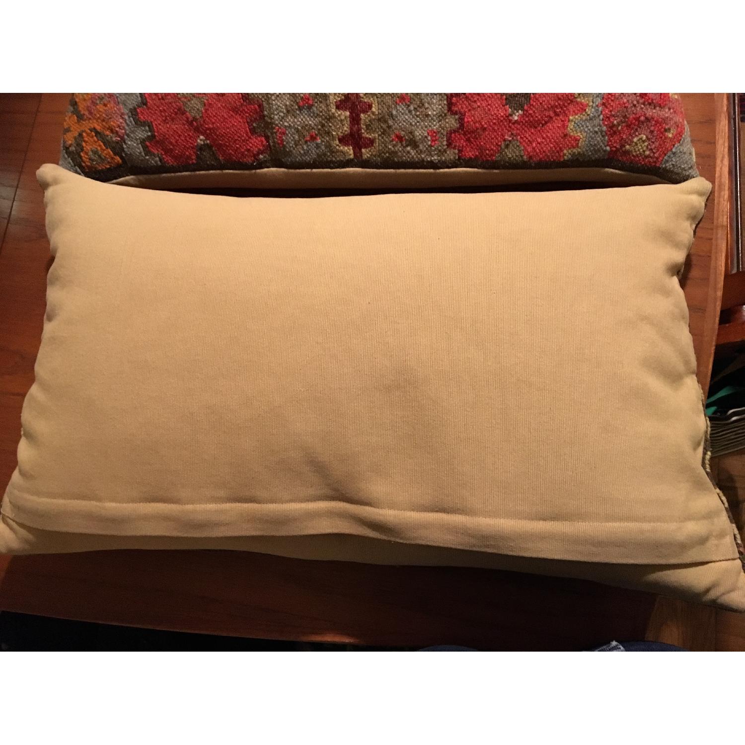 Pottery Barn Lumbar Kilim Pillows - image-2