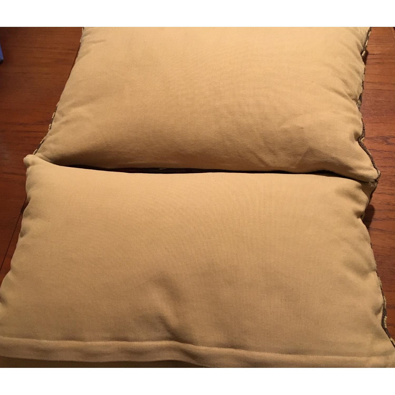 Pottery Barn Lumbar Kilim Pillows - image-3