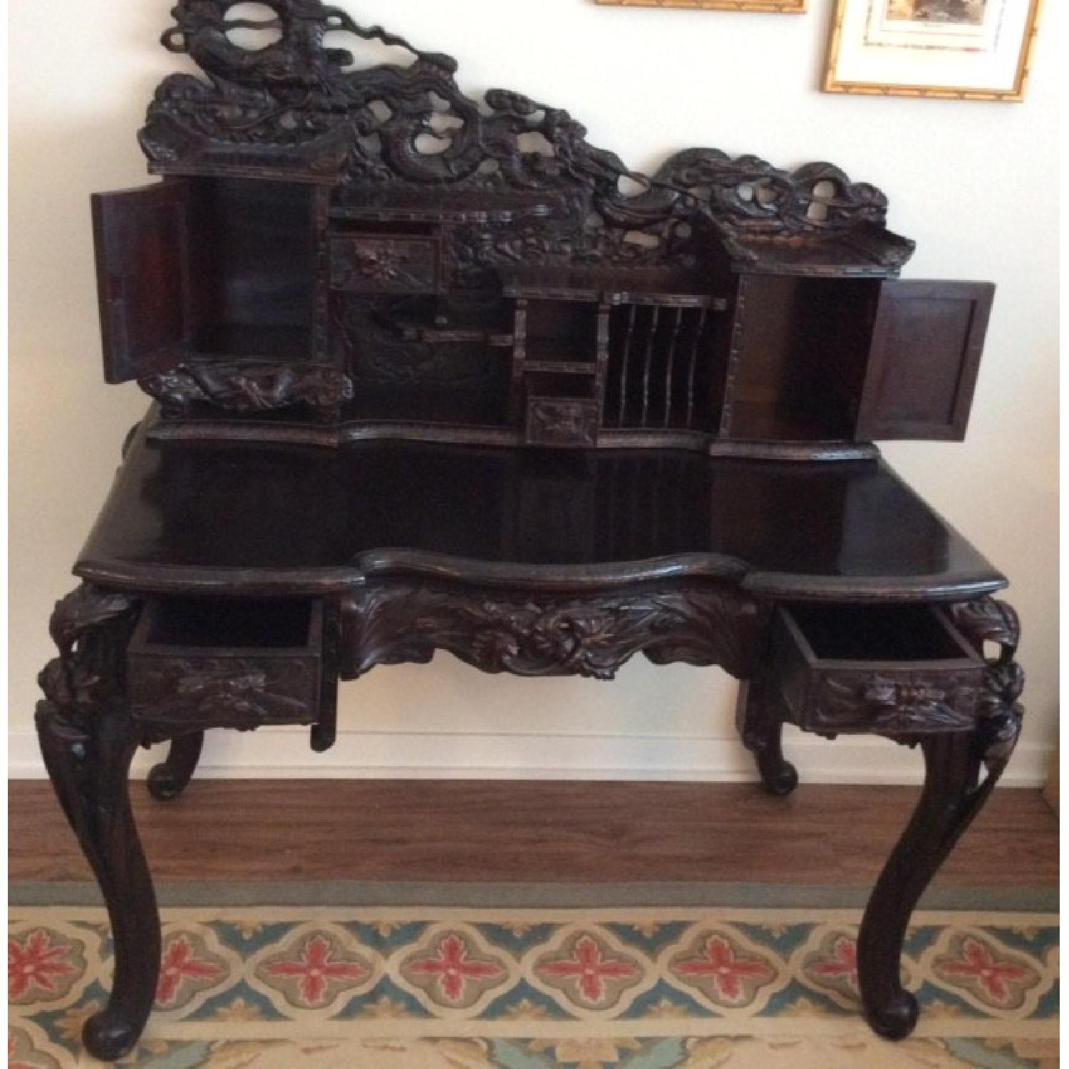 Antique Oriental Desk - image-2