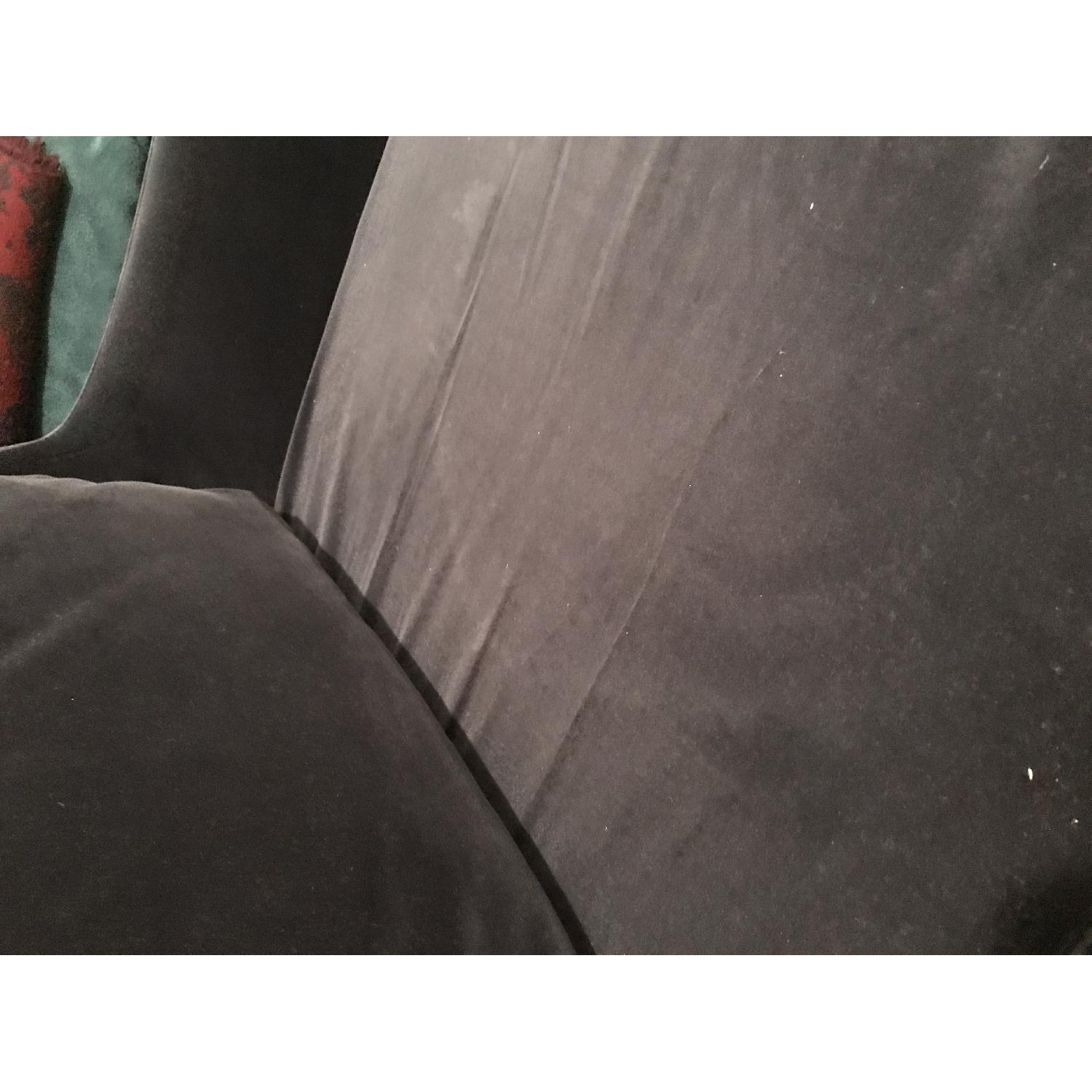 Article Matrix Velvet Blue Sofa - image-4