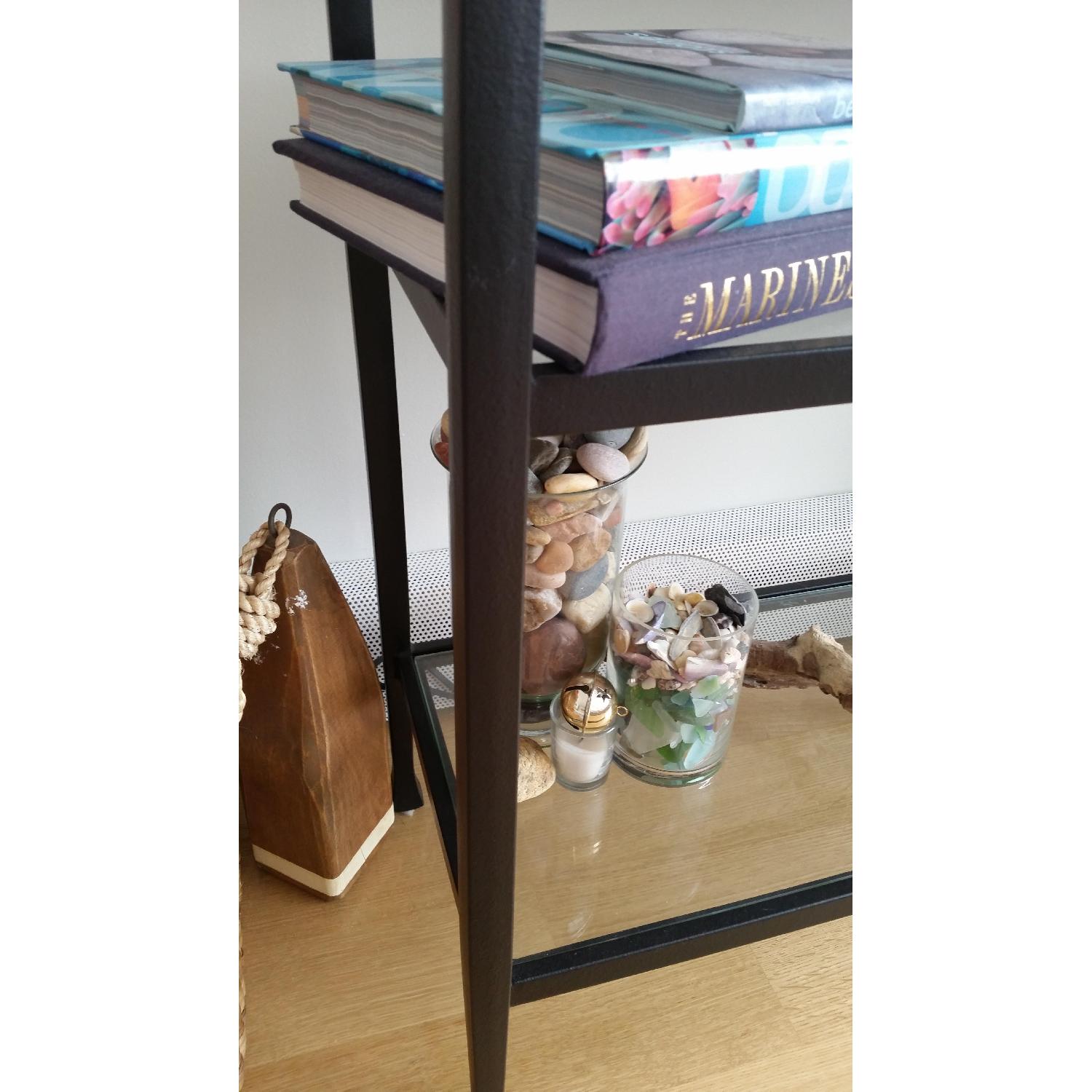 Pottery Barn Console Table in Bronze Finish - image-4