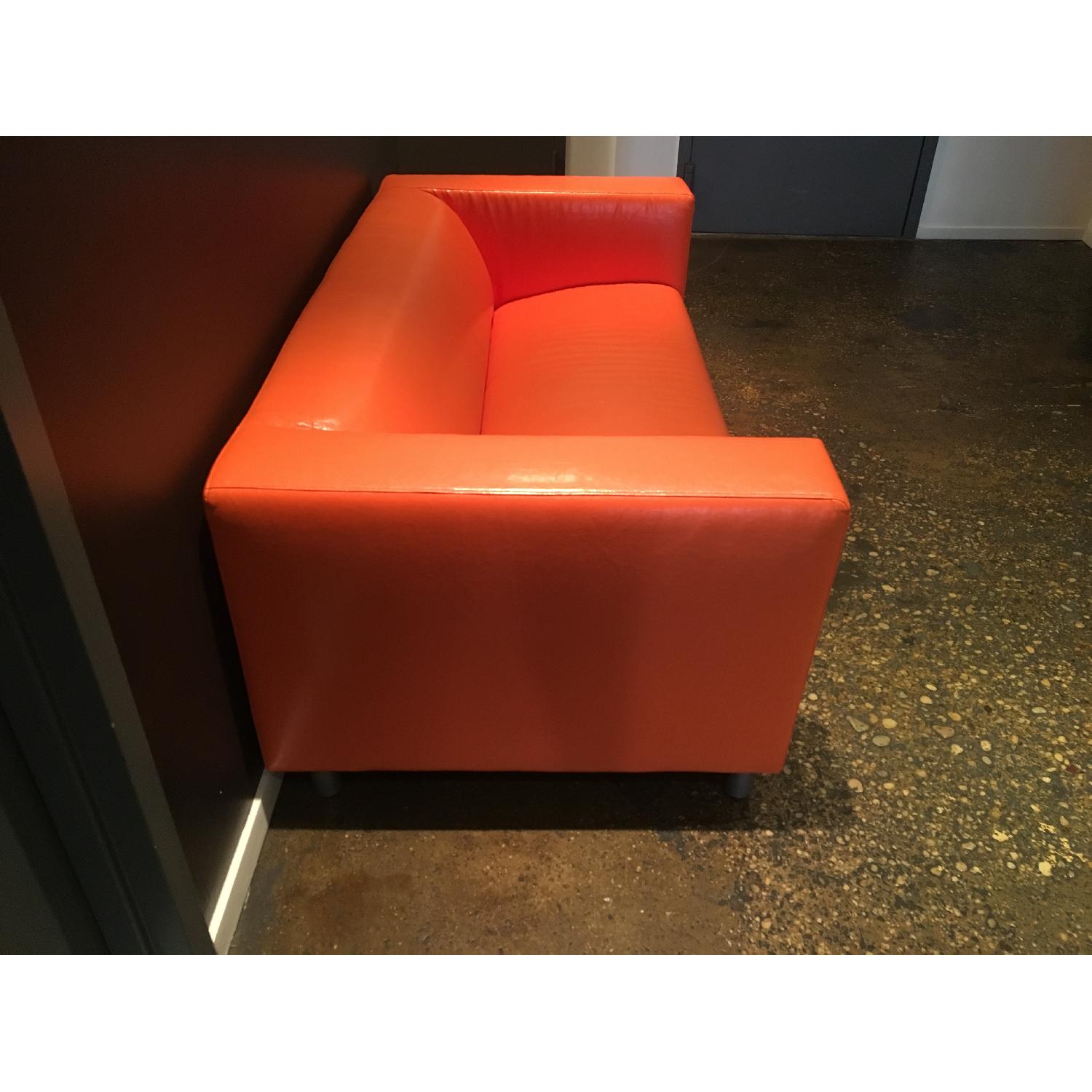 Ikea Orange 2-Seater Couch - image-3